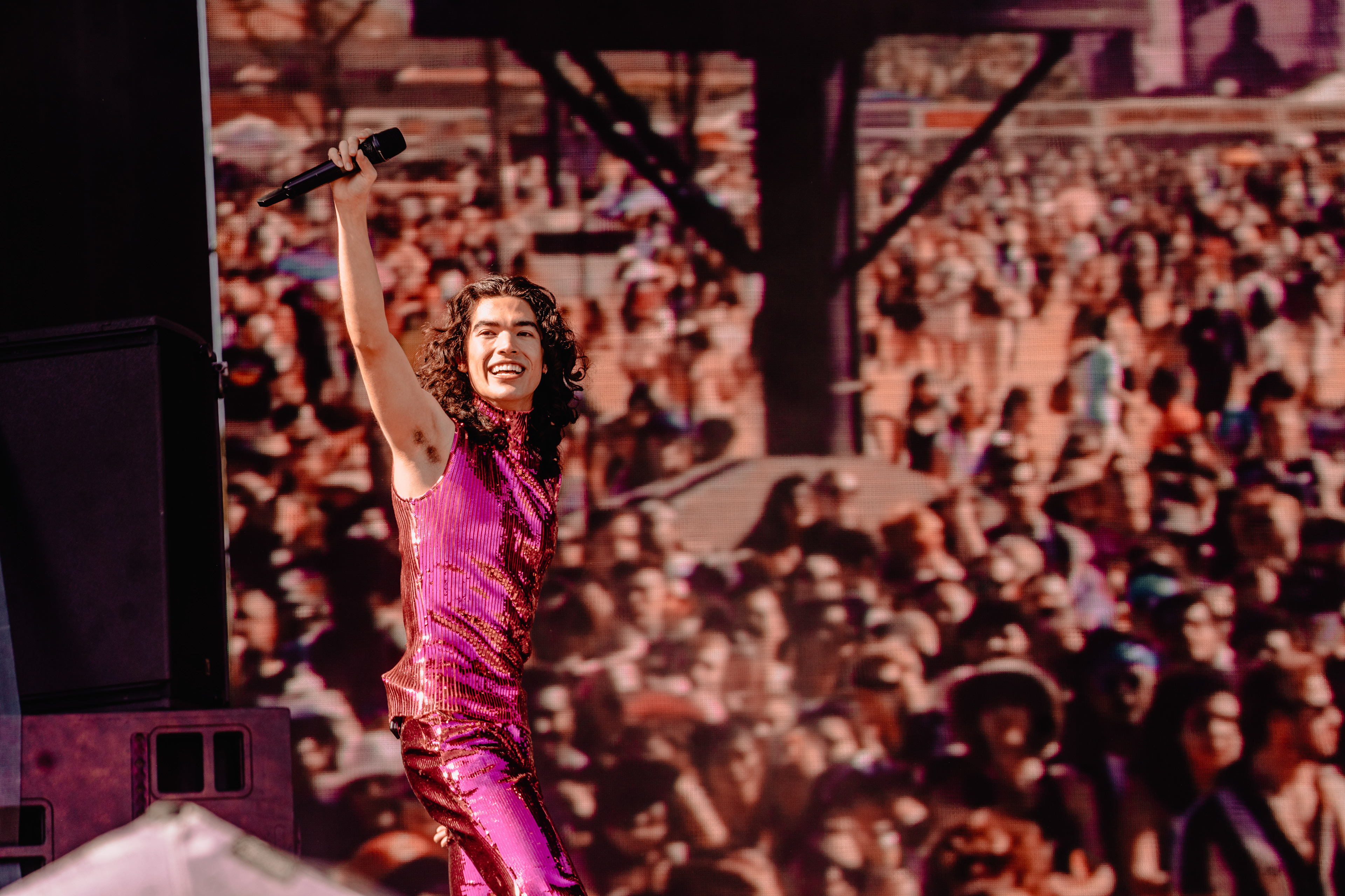 Conan Gray at Coachella by Lia Crumpton