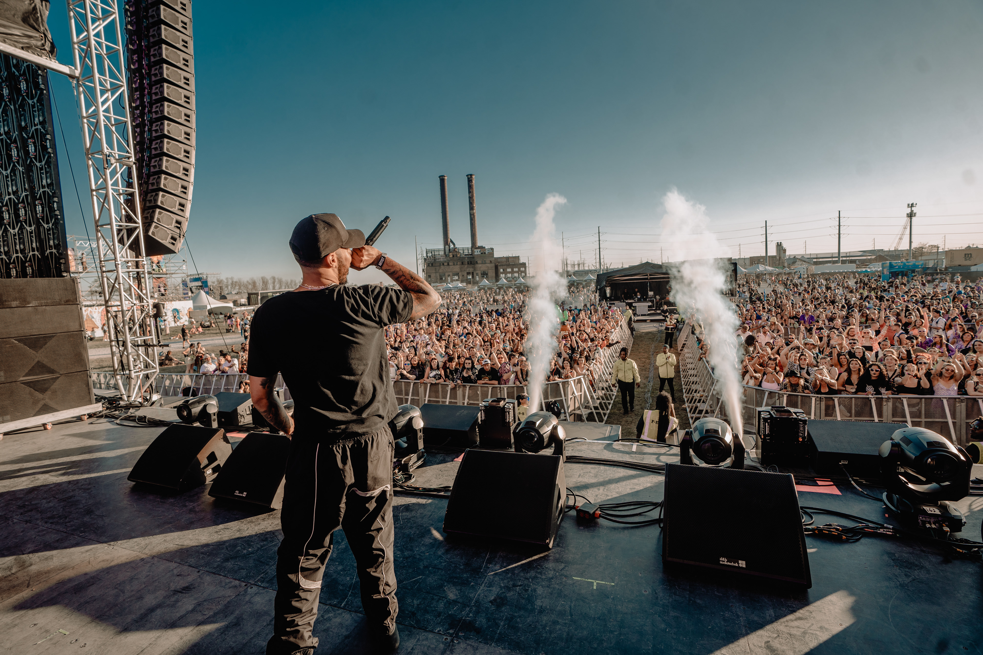 TroyBoi at BUKU by Lia Crumpton
