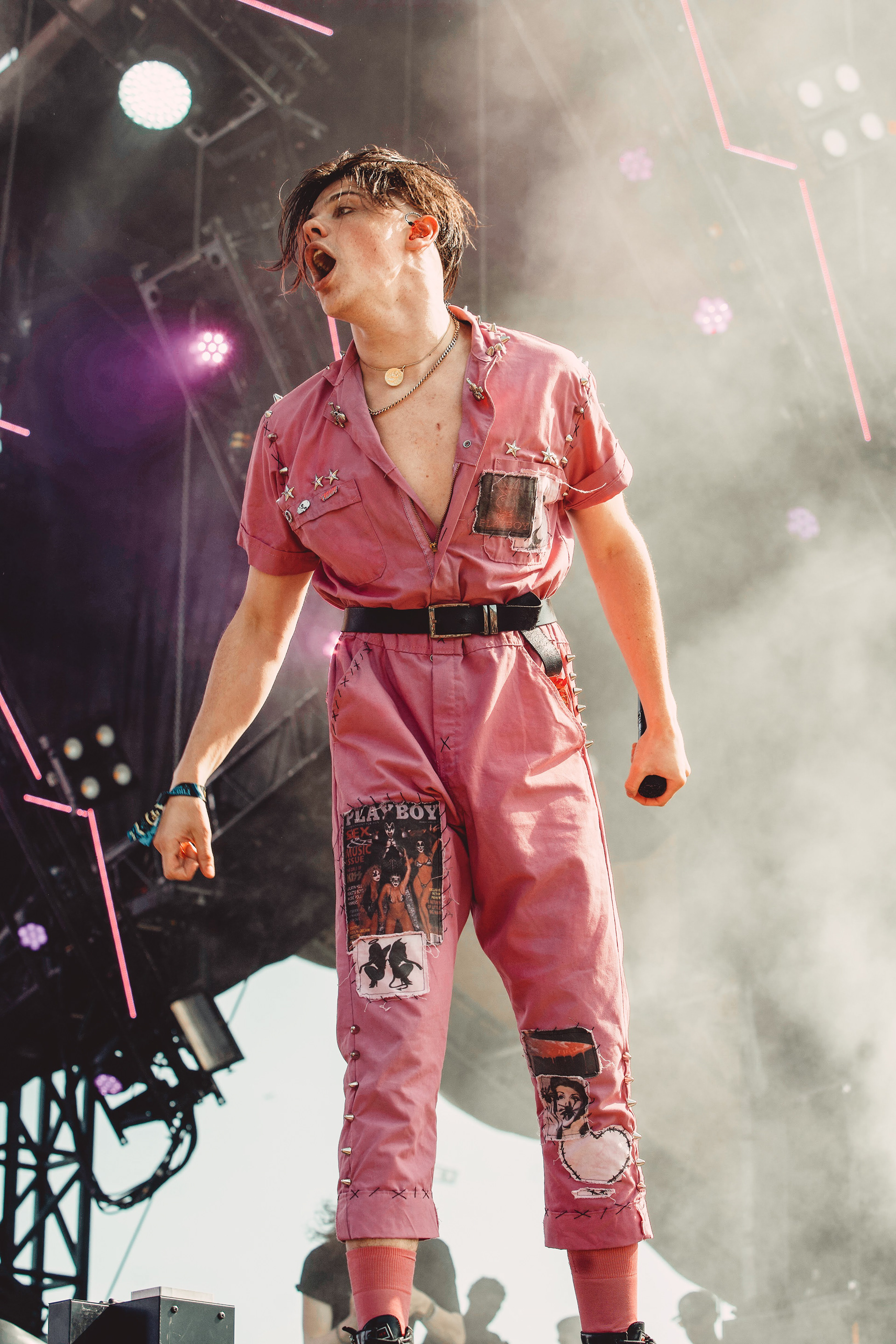 Yungblud by Lia Crumpton at Firefly Music Festival in Dover, Delaware