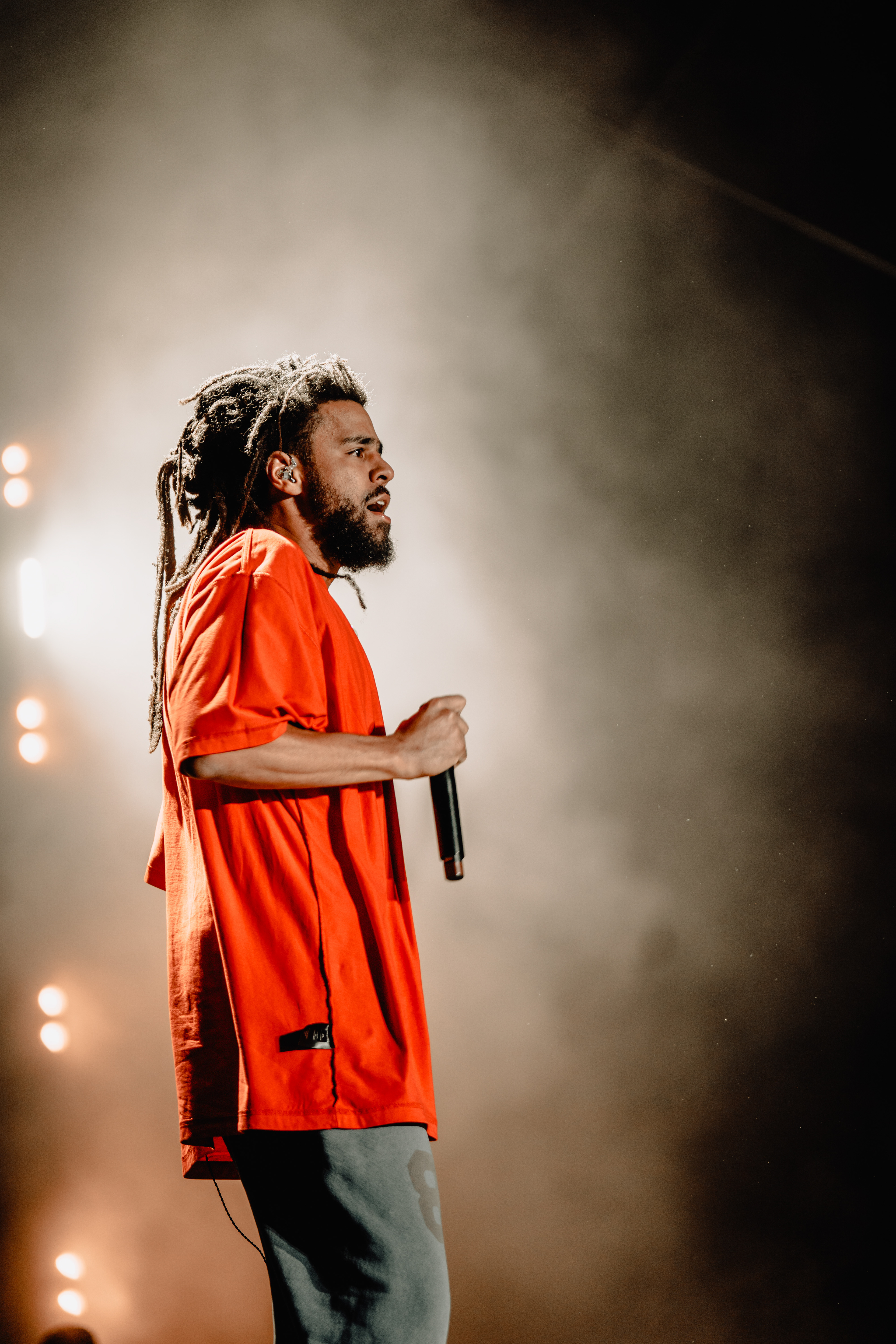 J. Cole at Bonnaroo by Lia Crumpton
