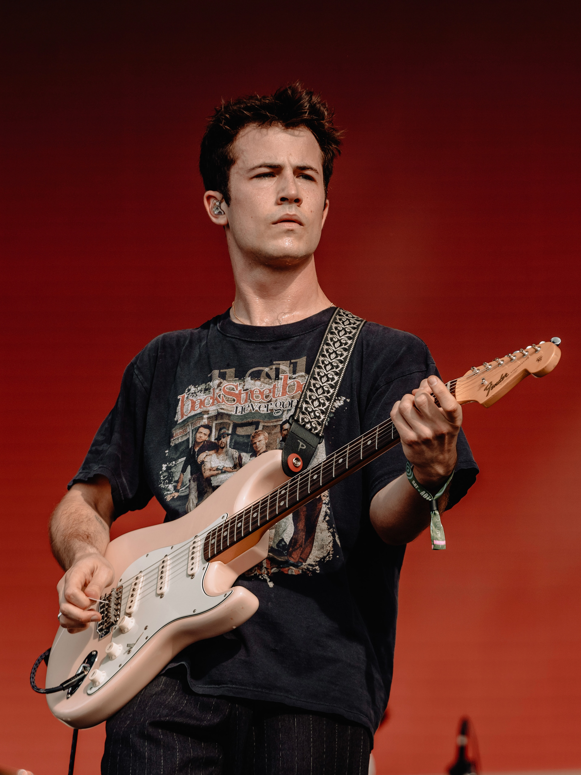 Dylan Minnette of Wallows at Austin City Music Festival by Lia Crumpton