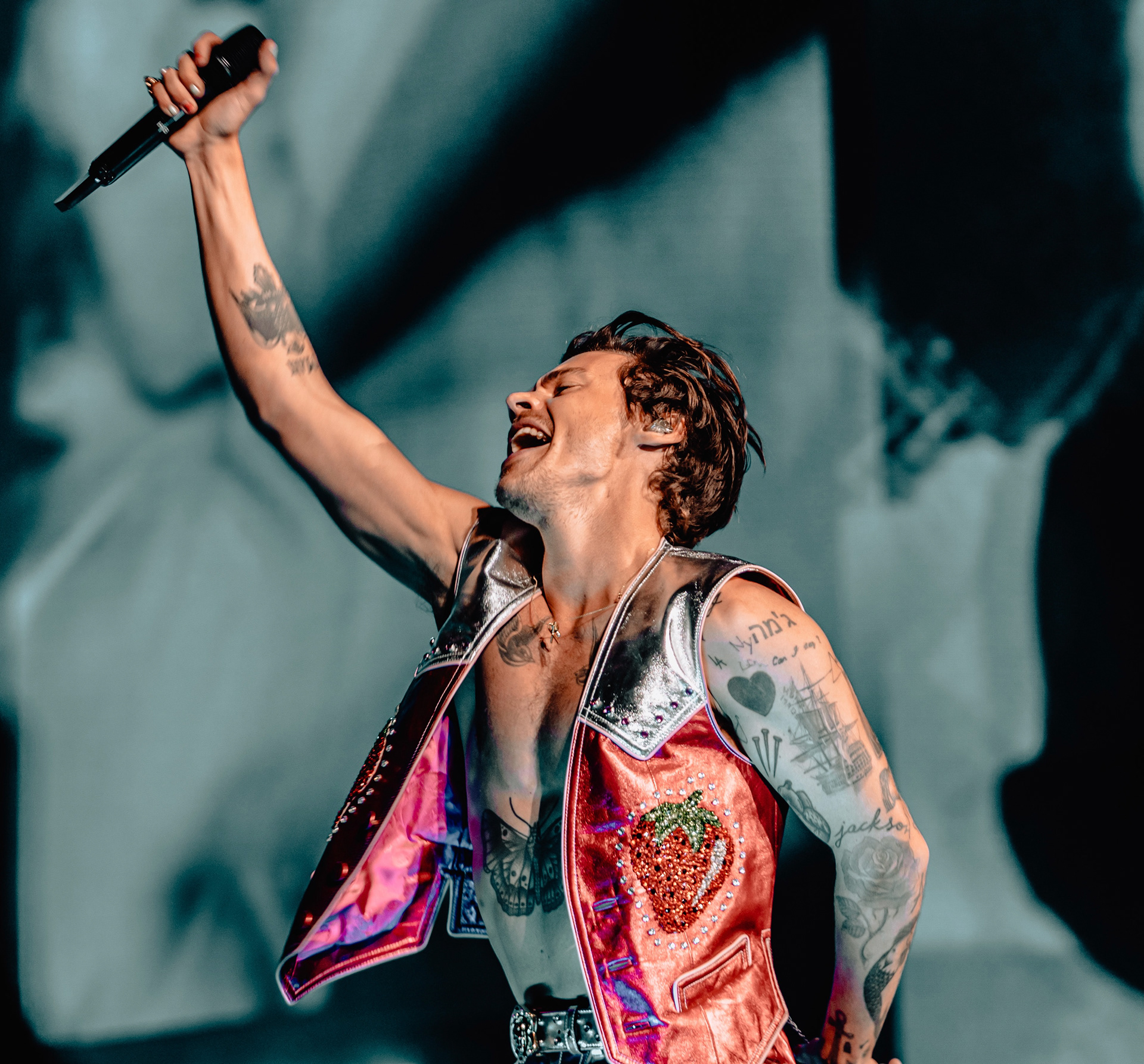 Harry Styles at Coachella by Lia Crumpton
