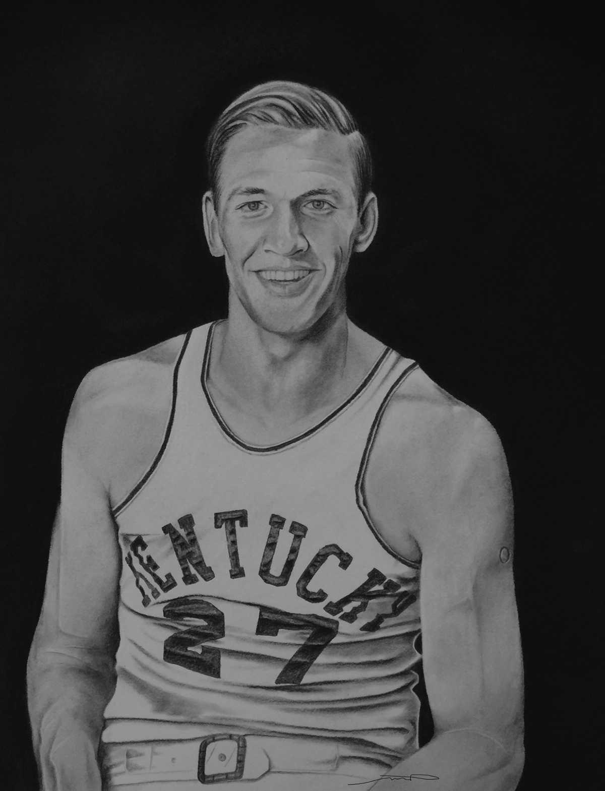 Wah-Wah Jones | 28" x 36" | Charcoal on Strathmore Paper