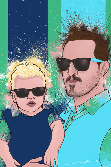 Mr. Cool | 8" x 11"