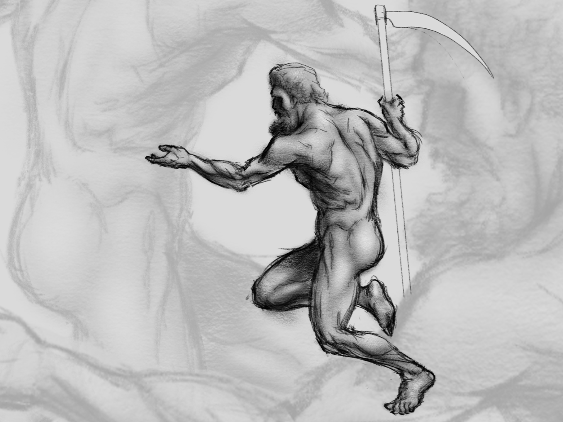 Study in pencil (digital)