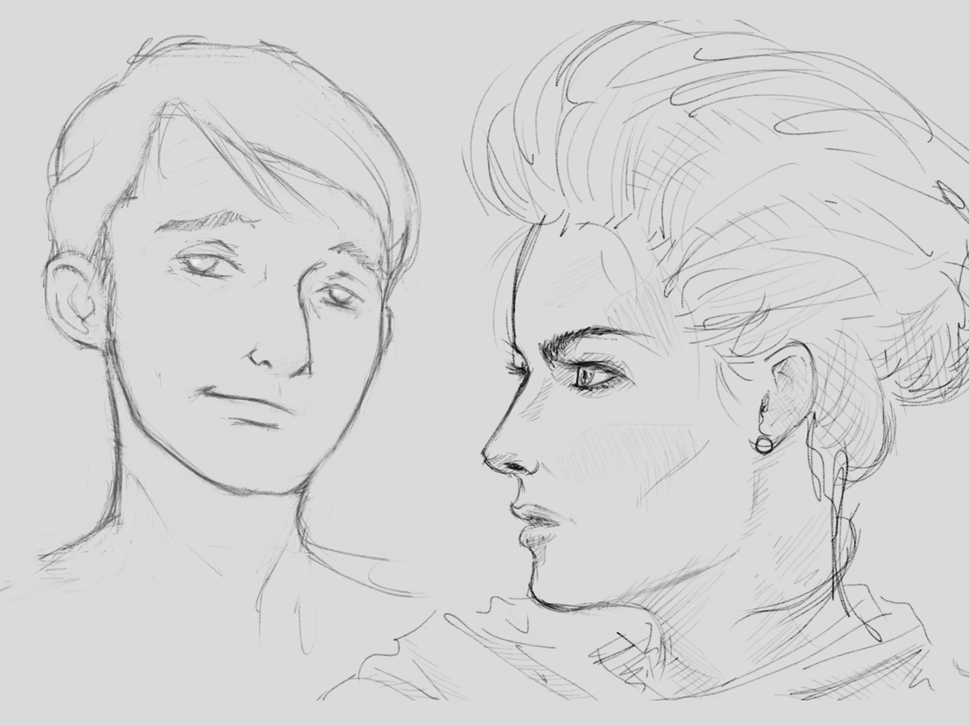 Study in pencil (digital)