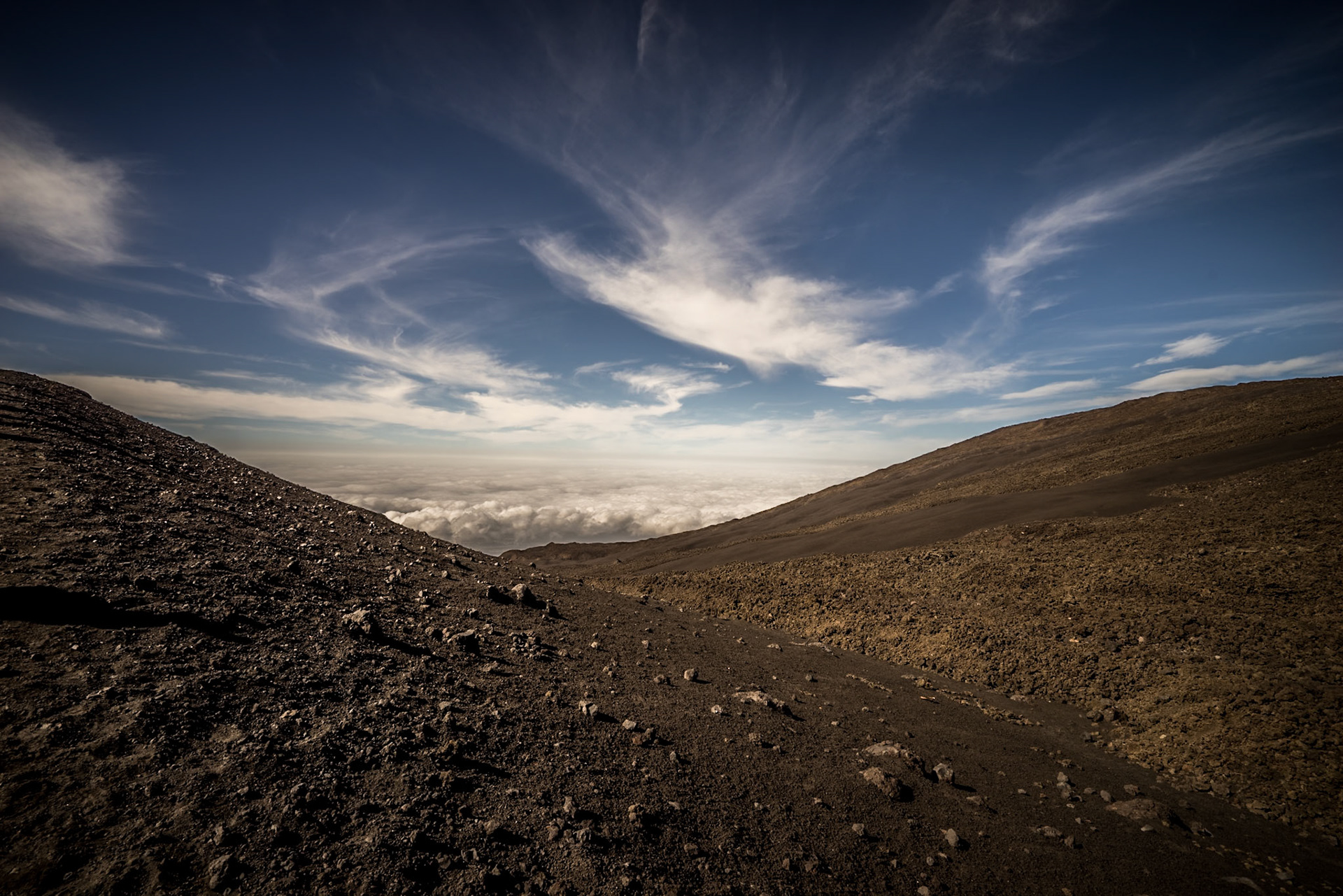 A view from Mount Etna