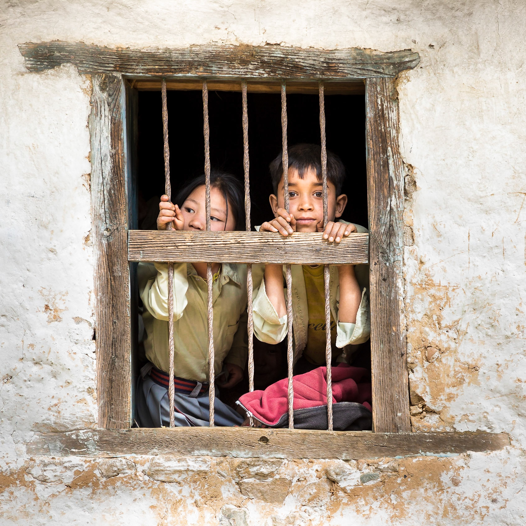Schoolroom window