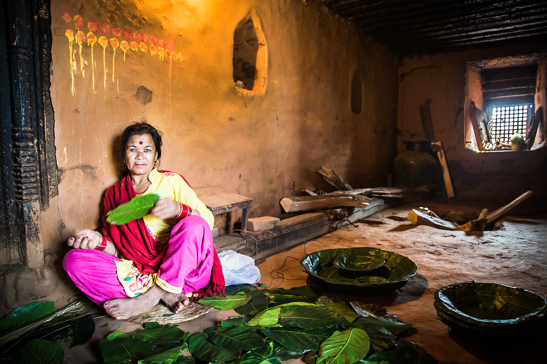 Gorkha palace worker