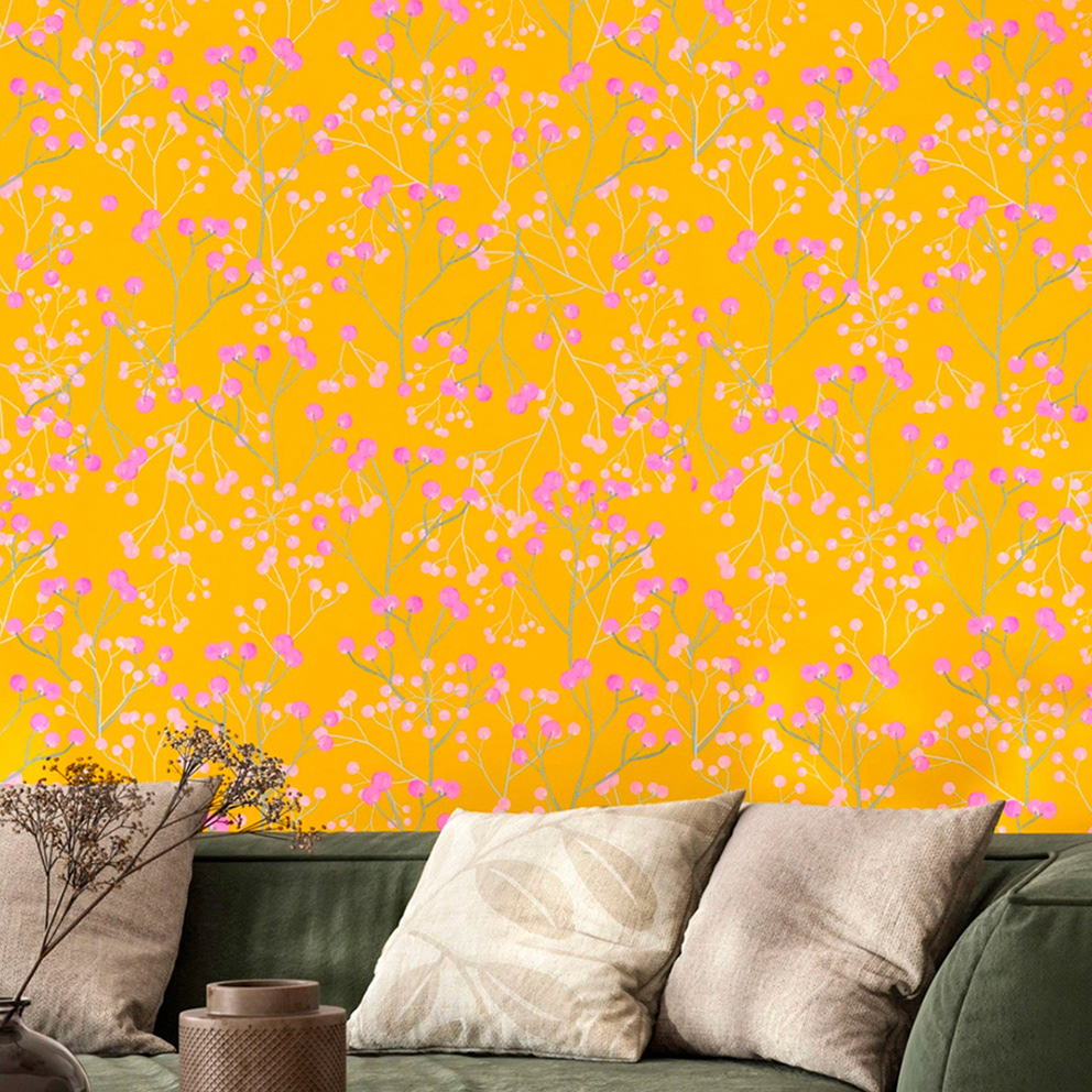 Floral Watercolor Wallpaper