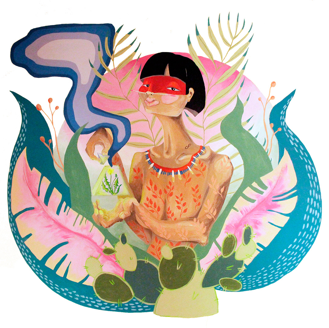 Protectora de las plantas curetivas