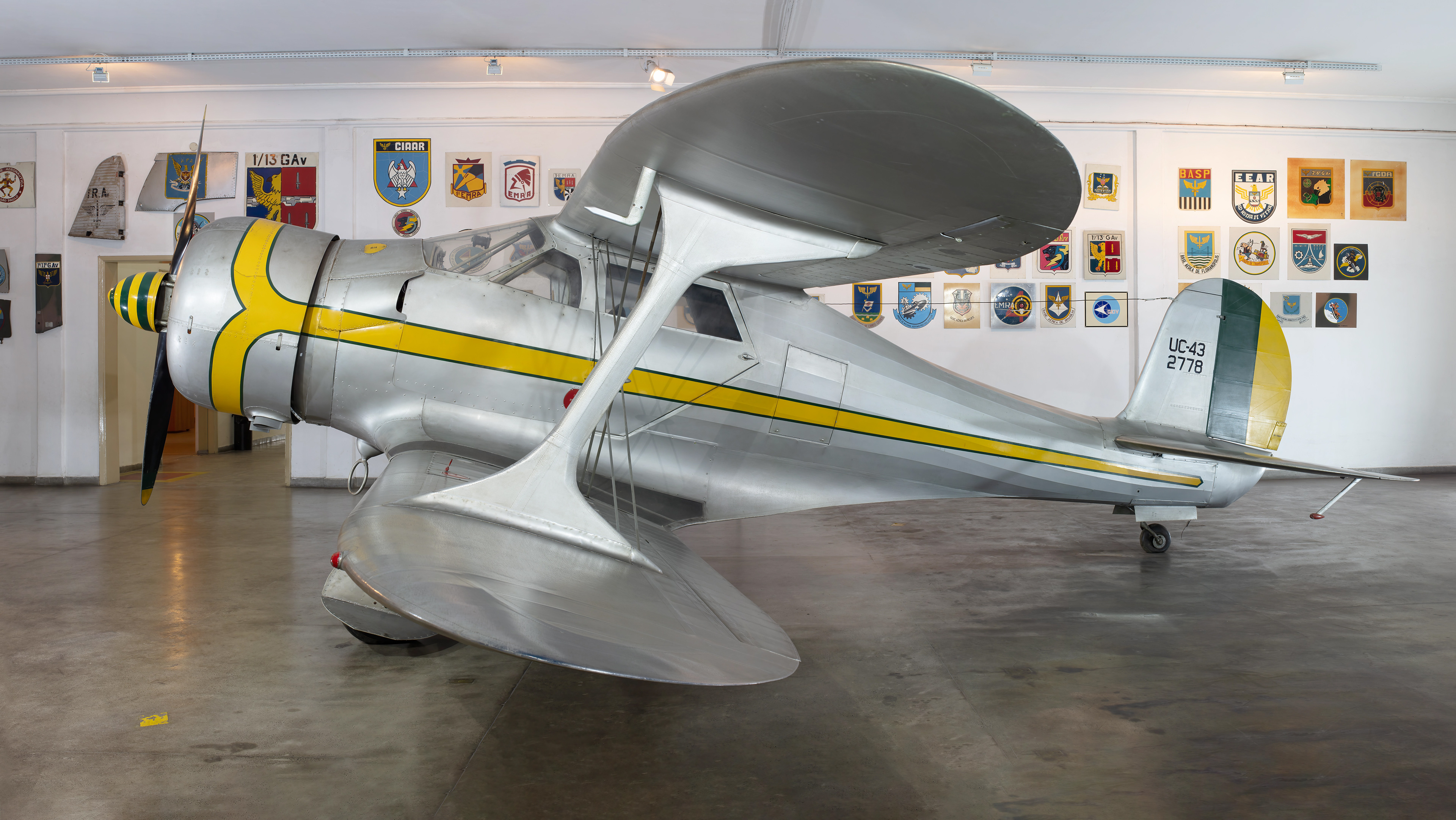 Beechcraft D17S Staggerwing - Museu Aeroespacial - Rio de Janeiro - Brazil