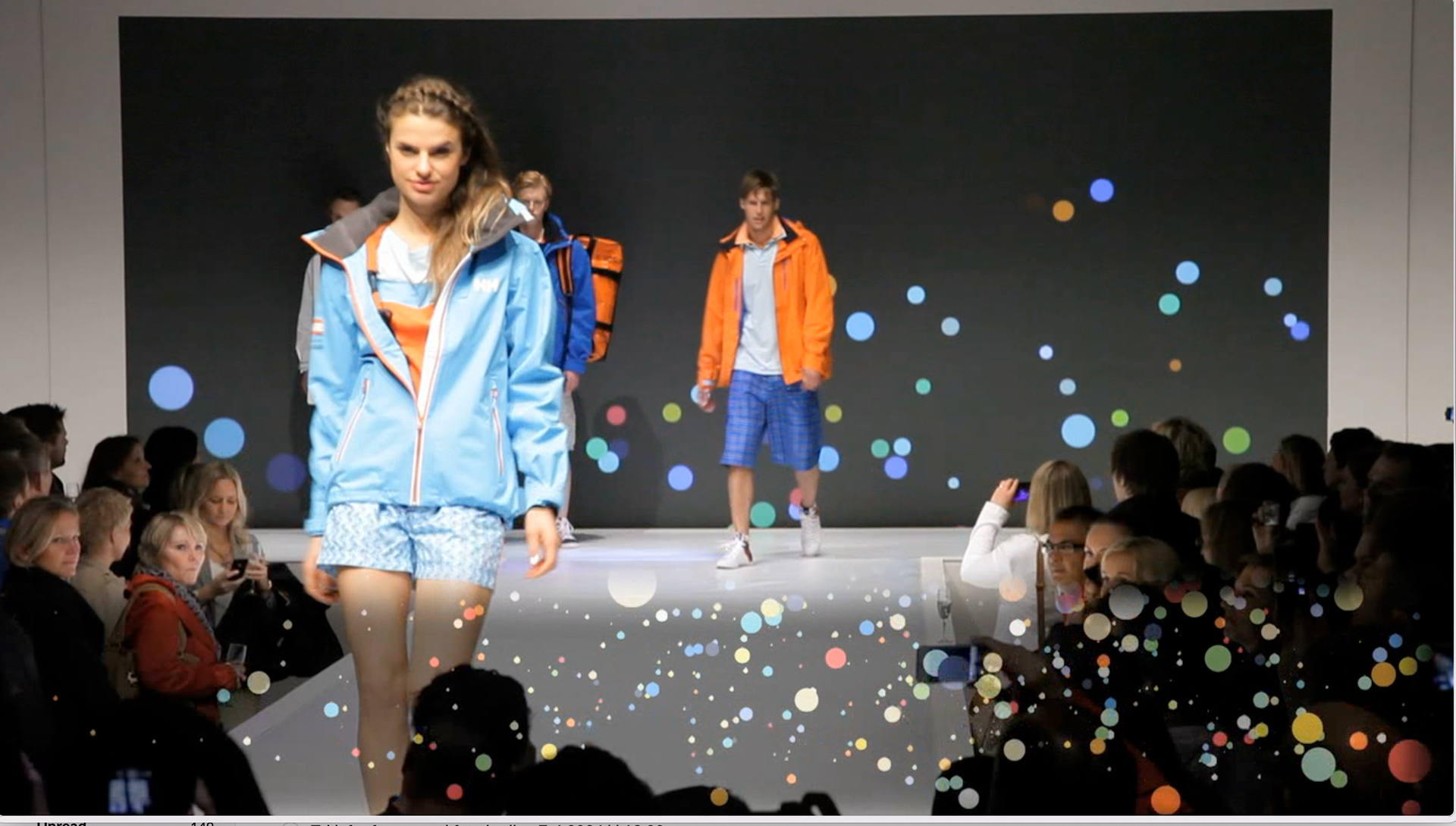 Shooting for Helly Hansen Catwalk 2013