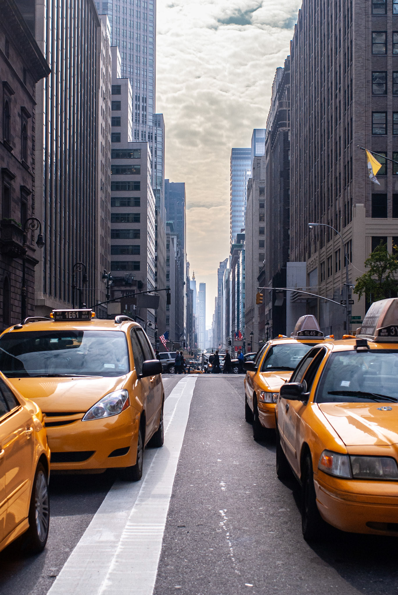Editorial / Architecture, historical, tourism, nostalgia, yellow cabs