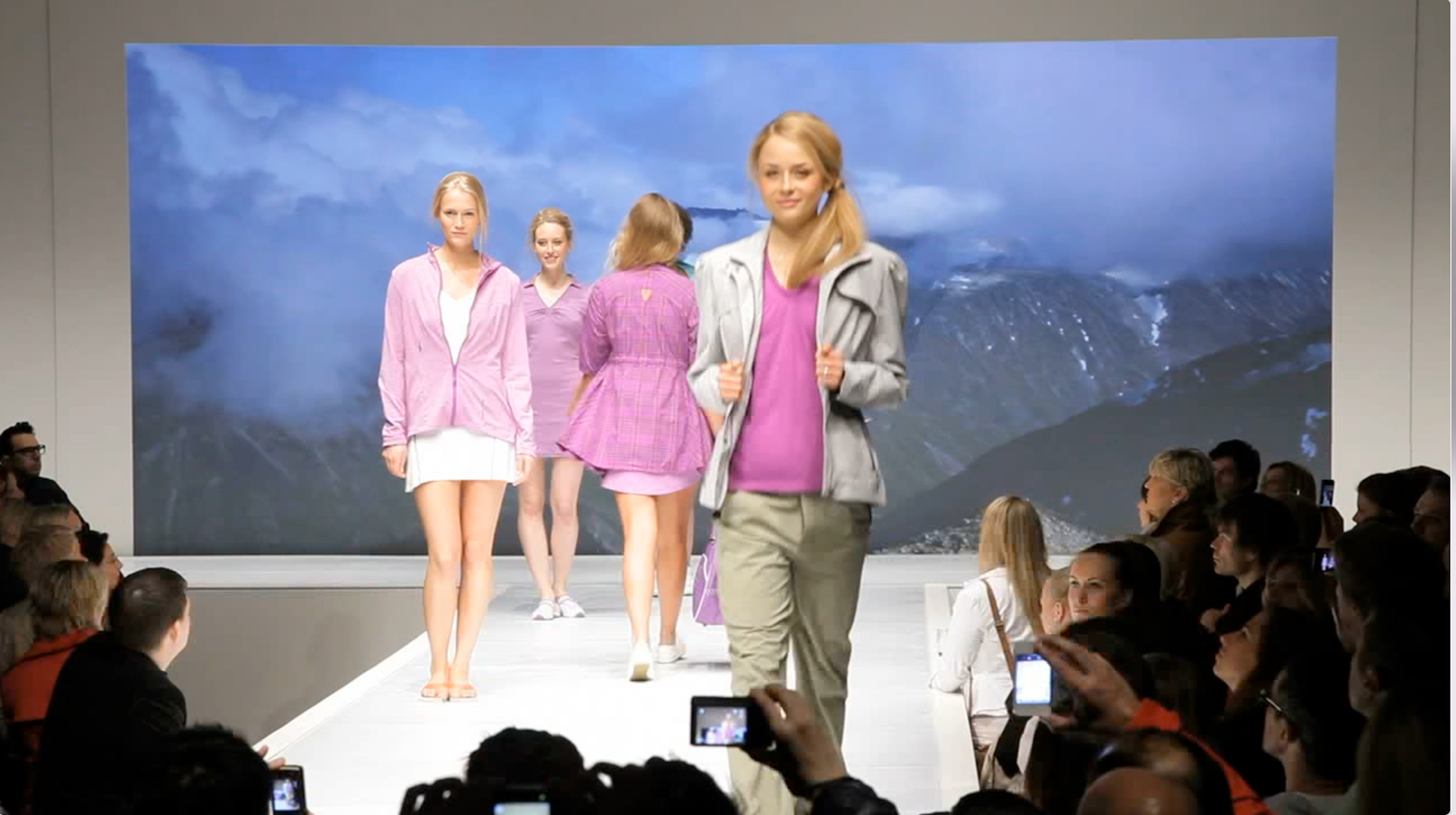 Shooting for Helly Hansen Catwalk 2013