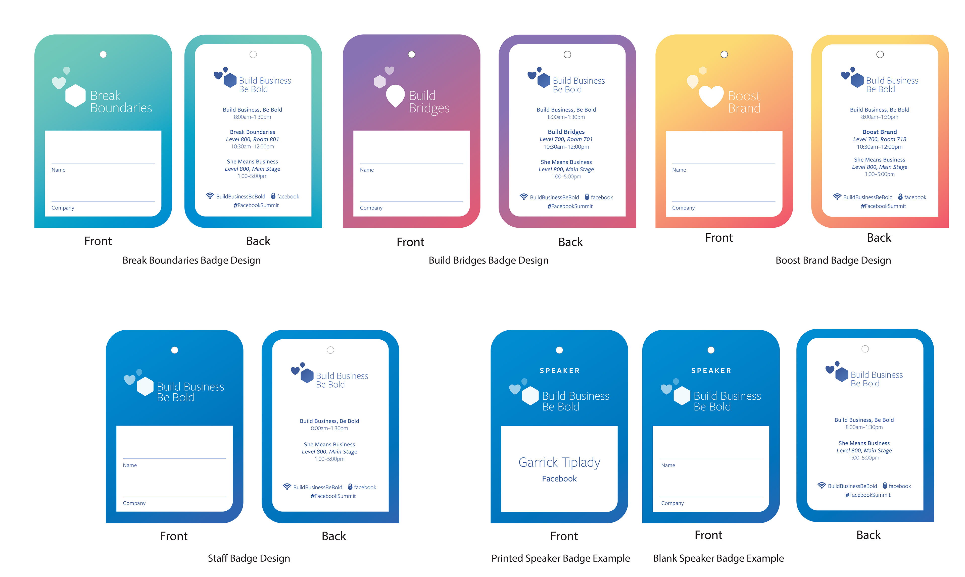 Badge designs