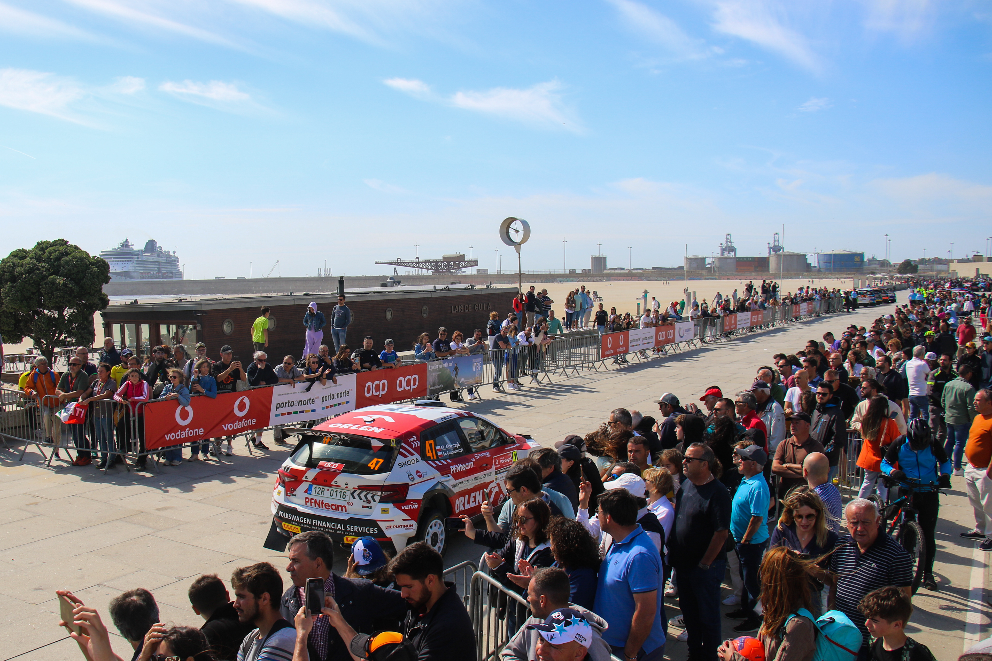47 - Miko Marczyk (POL) / Szymon Gospodarczyk (POL) - Skoda Fabia RS - WRC Portugal 2023, May 14 2023, Matosinhos Portugal - Photo Edu Almeida / Zoom Motorsport 