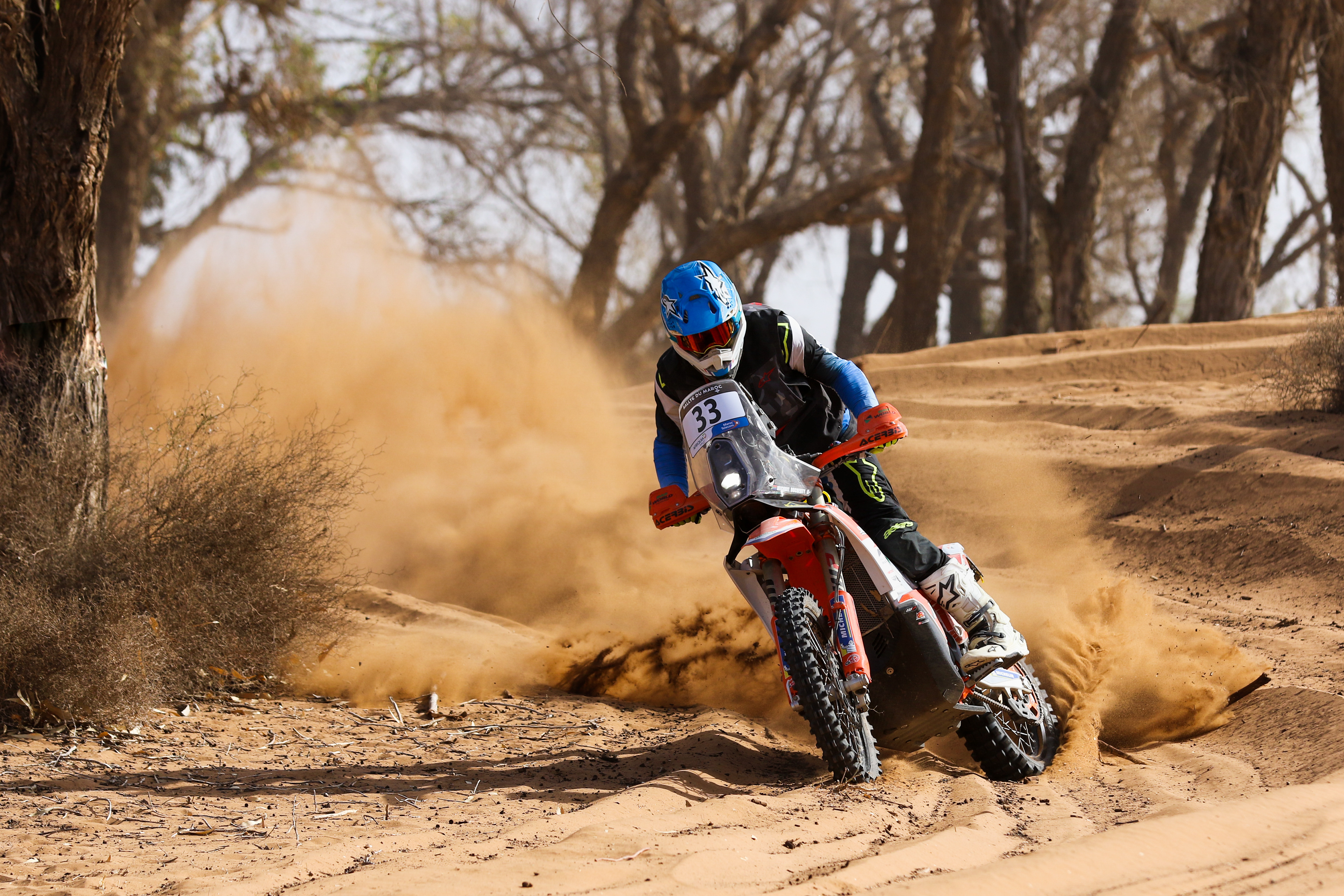 33 - Michael Docherty (ZAF) - Bas World KTM Racing Team -KTM 450 Rally Factory Replica - Rallye du Maroc 2023, October 11 2023, Agadir Morocoo - Photo Edu Almeida / Photos Dakar