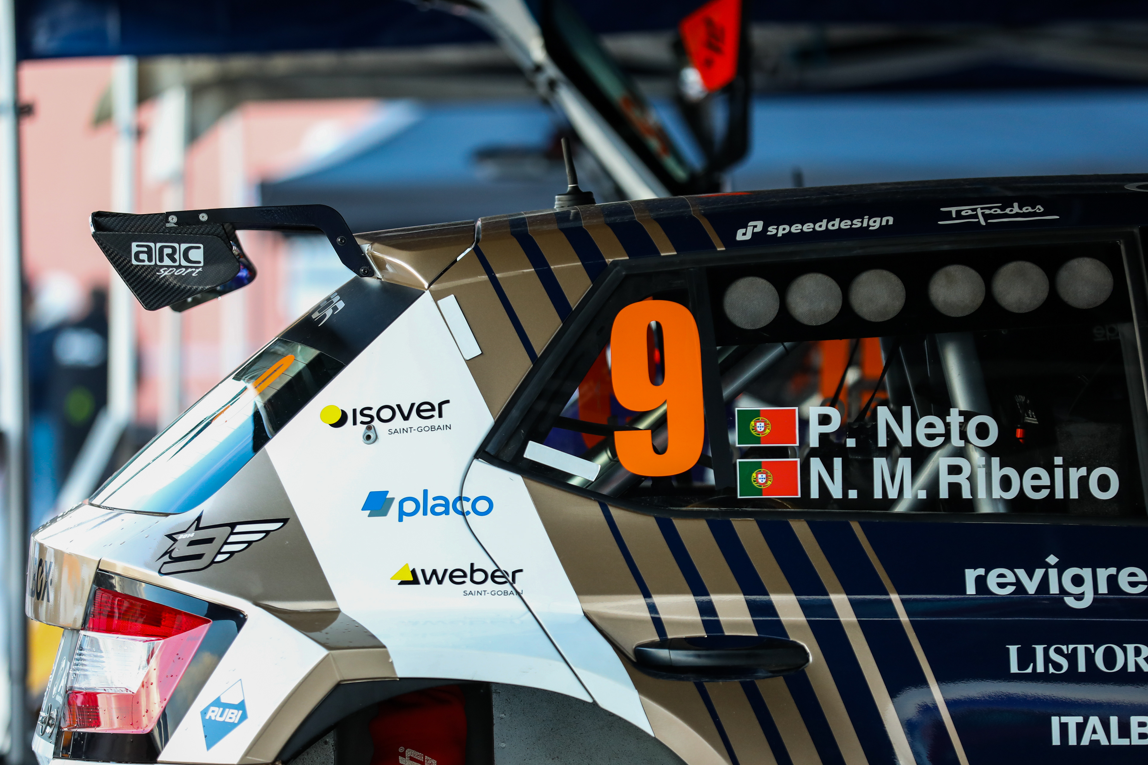 9 - Paulo Neto (PRT) / Nuno Mota Ribeiro (PRT) - Arc Sport - Skoda Fabia RS Evo - Rally Serras de Fafe e Felgueiras 2024, February 23 2024, Fafe Portugal - Photo Edu Almeida / Zoom Motorsport