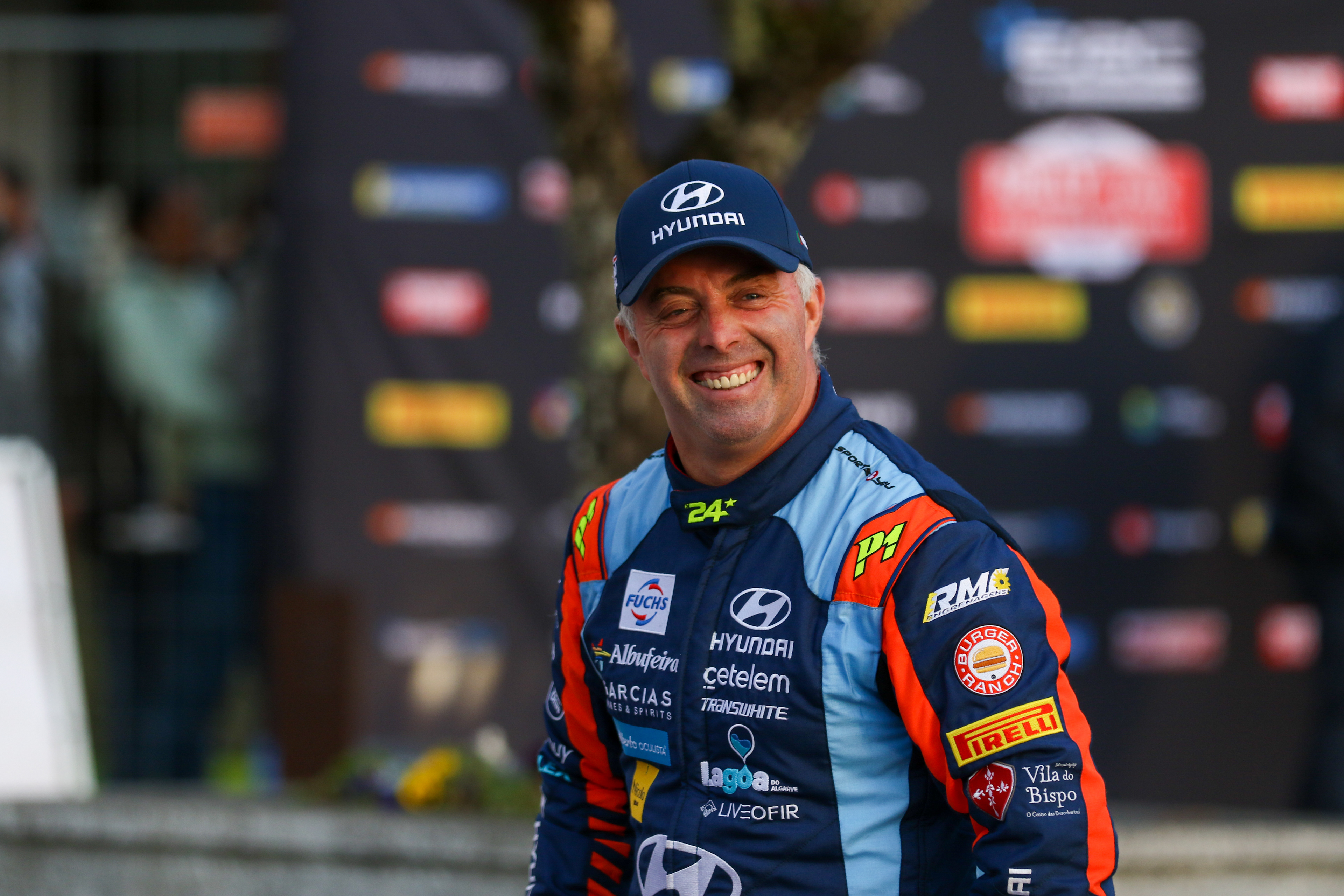 34 - Ricardo Teodósio (PRT) / José Teixeira (PRT) - Team Hyundai Portugal - Hyundai i20 - ERC Portugal 2023, March 10 2023, Fafe Portugal - Photo Edu Almeida / Zoommotorsport 