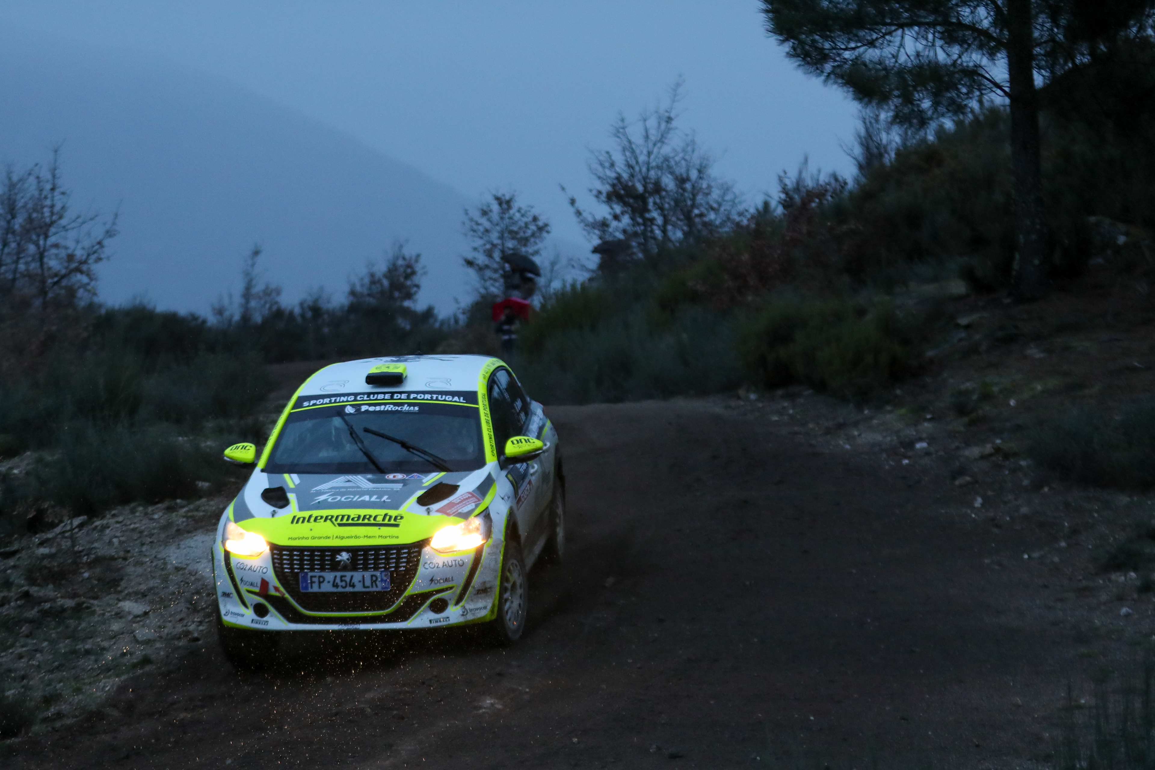 7 - Rafael Cardeira ( PRT) / Luis Boiça (PRT) - Wintech Competição - Peugeot 208 Rally4 - Rally Serras de Fafe e Felgueiras 2024, February 23 2024, Fafe Portugal - Photo Edu Almeida / Zoom Motorsport