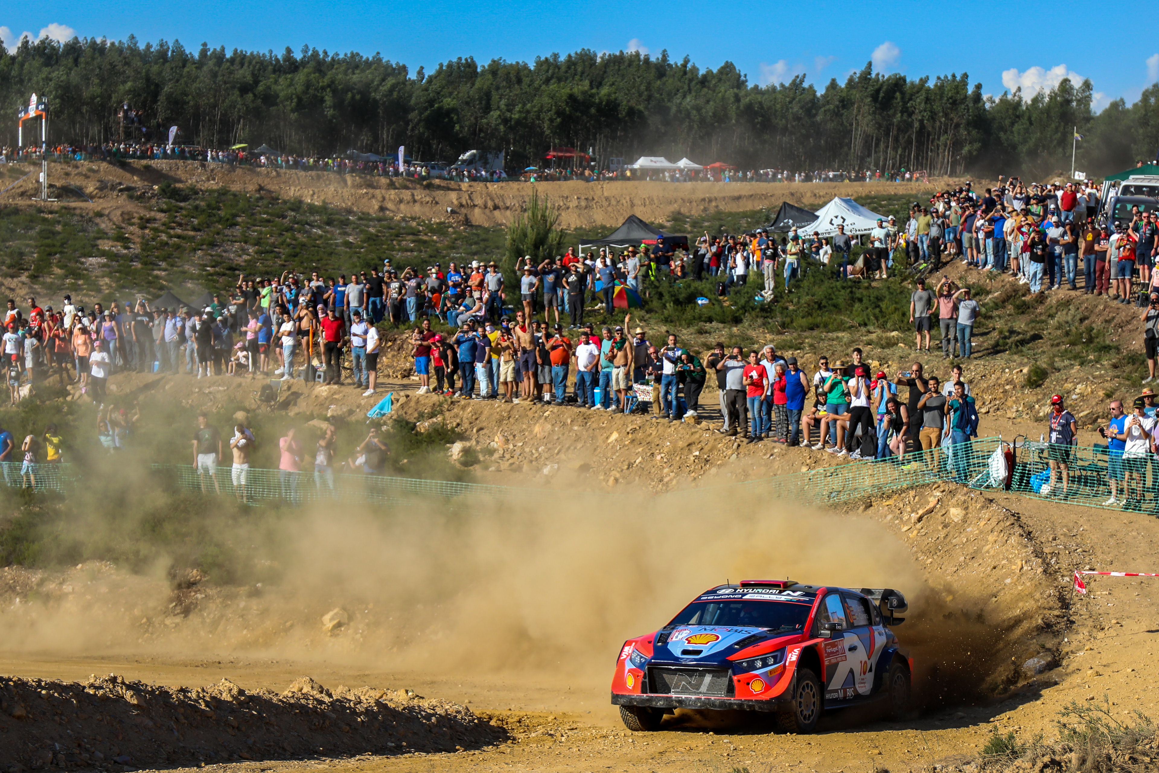 6 - Daniel Sordo (ESP) / Cándido Carrera (ESP) - Hyundai Shell Mobis World Rally Team - Hyundai i20N Rally1 Hybrid - WRC Portugal 2024, May 12, Mortagua Portugal - Photo Edu Almeida / Zoom Motorsport