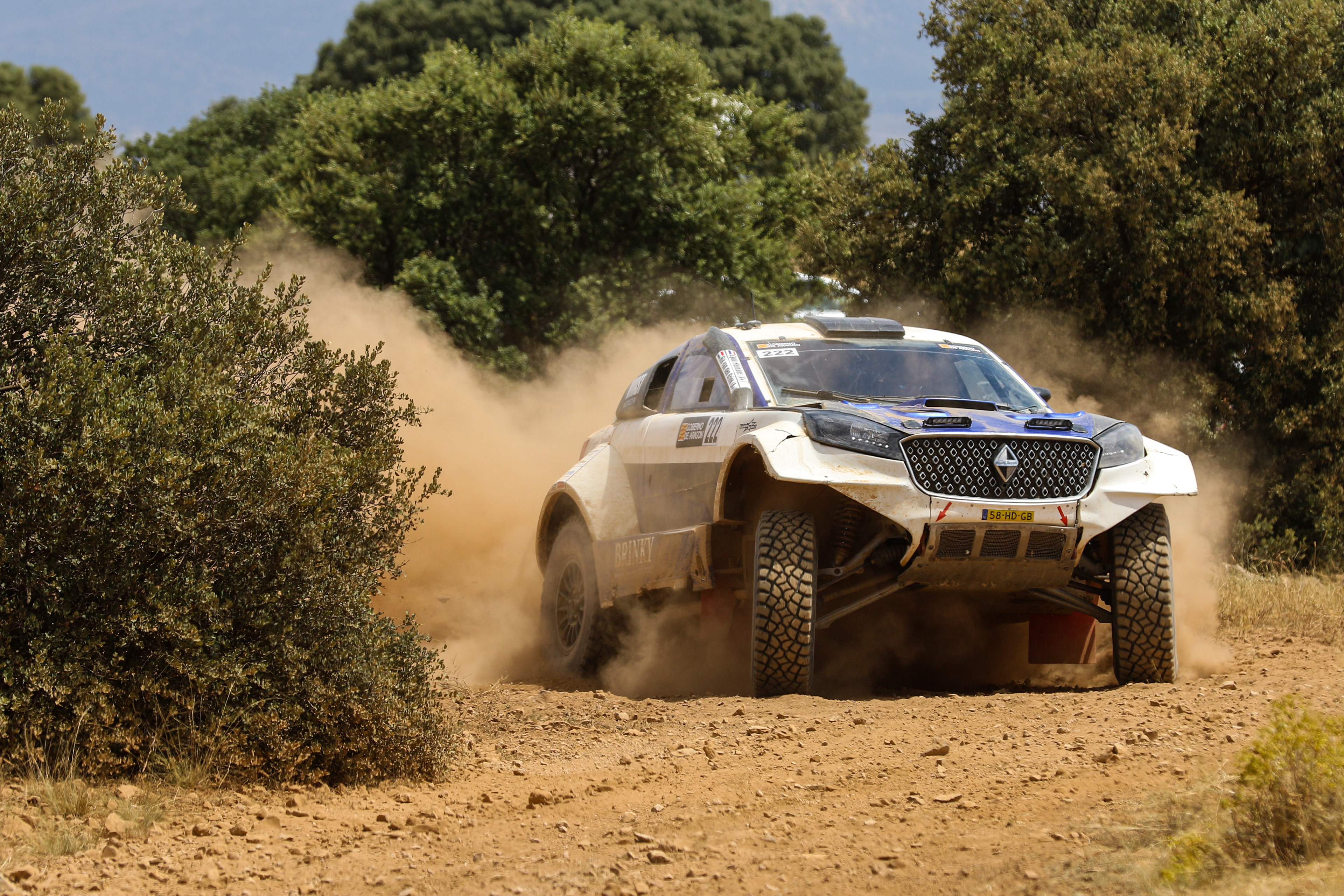 222 - Rik Van Den Brink (NLD) / Gydo Heimans (NLD) - Borgward BX7 DKR - Baja Aragon 2023, July 20 2023, Teruel Spain - Photo Edu Almeida / Photos Dakar 
