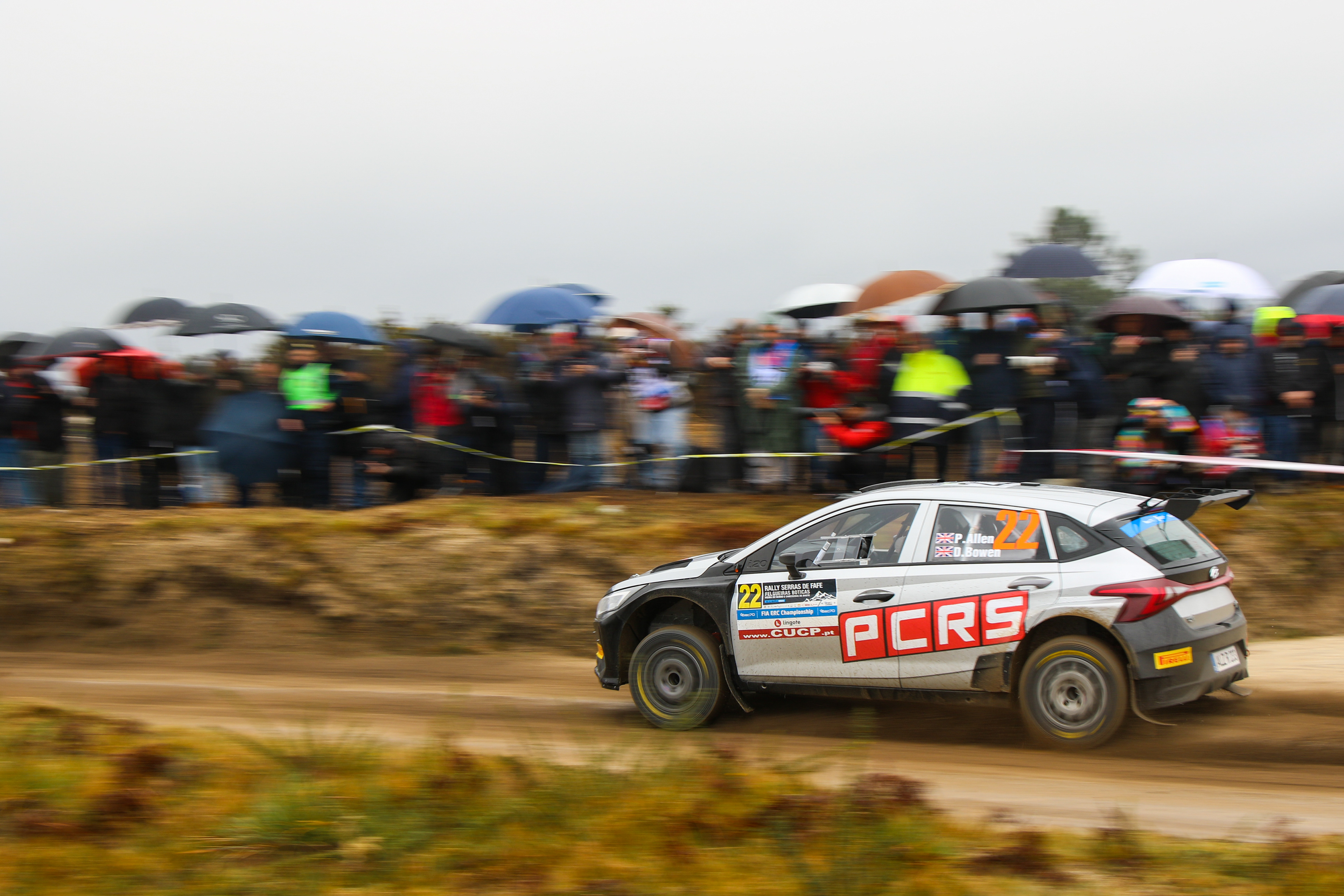22 - Philip Allen (GBR) / Dale Dowen (GBR) - Hyundai i20N - ERC Portugal 2023, March 10 2023, Fafe Portugal - Photo Edu Almeida / Zoommotorsport 