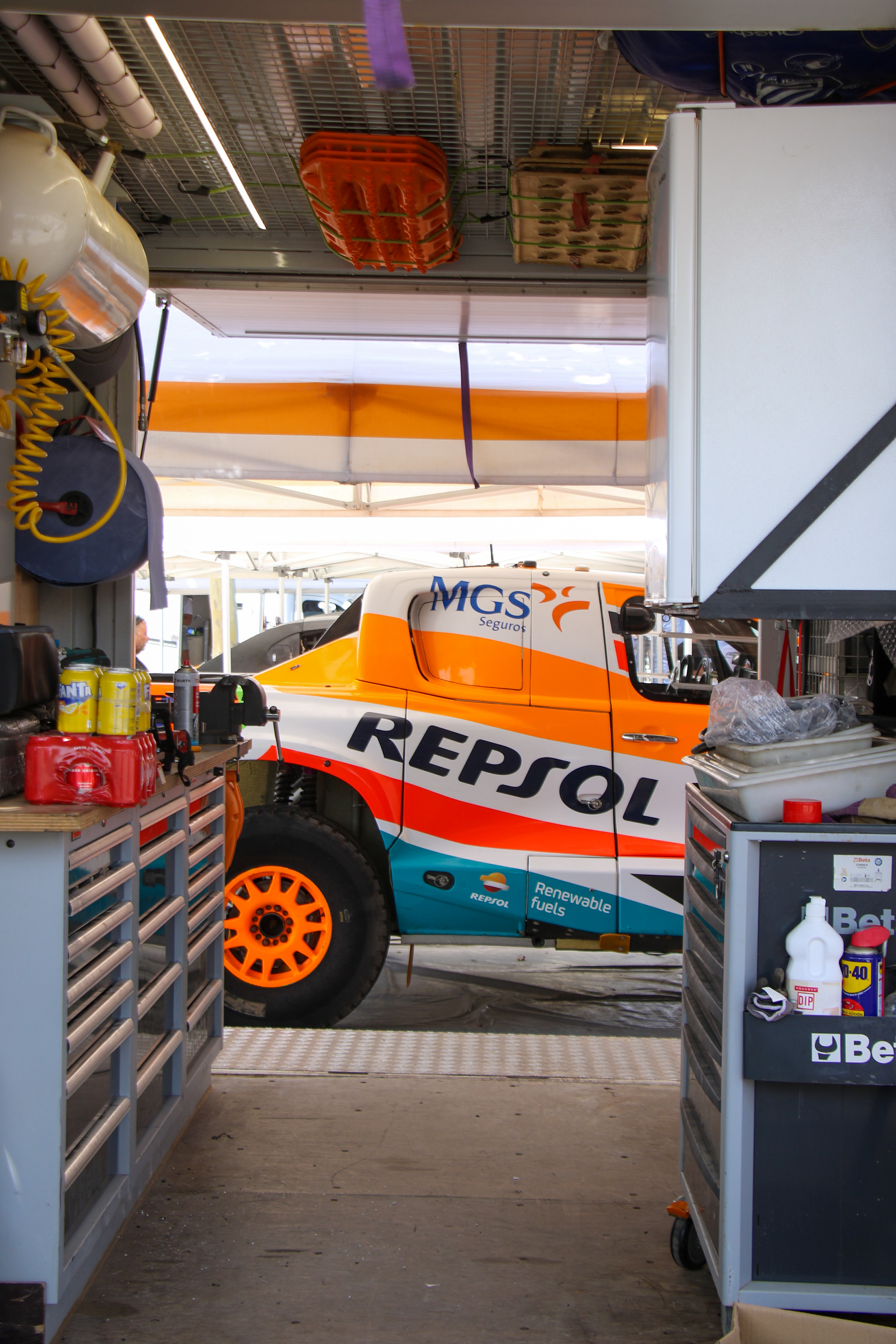 215 - Isidre Esteve Pujol (ESP) / jOSE Mª Villalobos Valcarcel (ESP) - Overdrive Racing - Toyota Hilux - Baja Aragon 2023, July 20 2023, Teruel Spain - Photo Edu Almeida / Photos Dakar