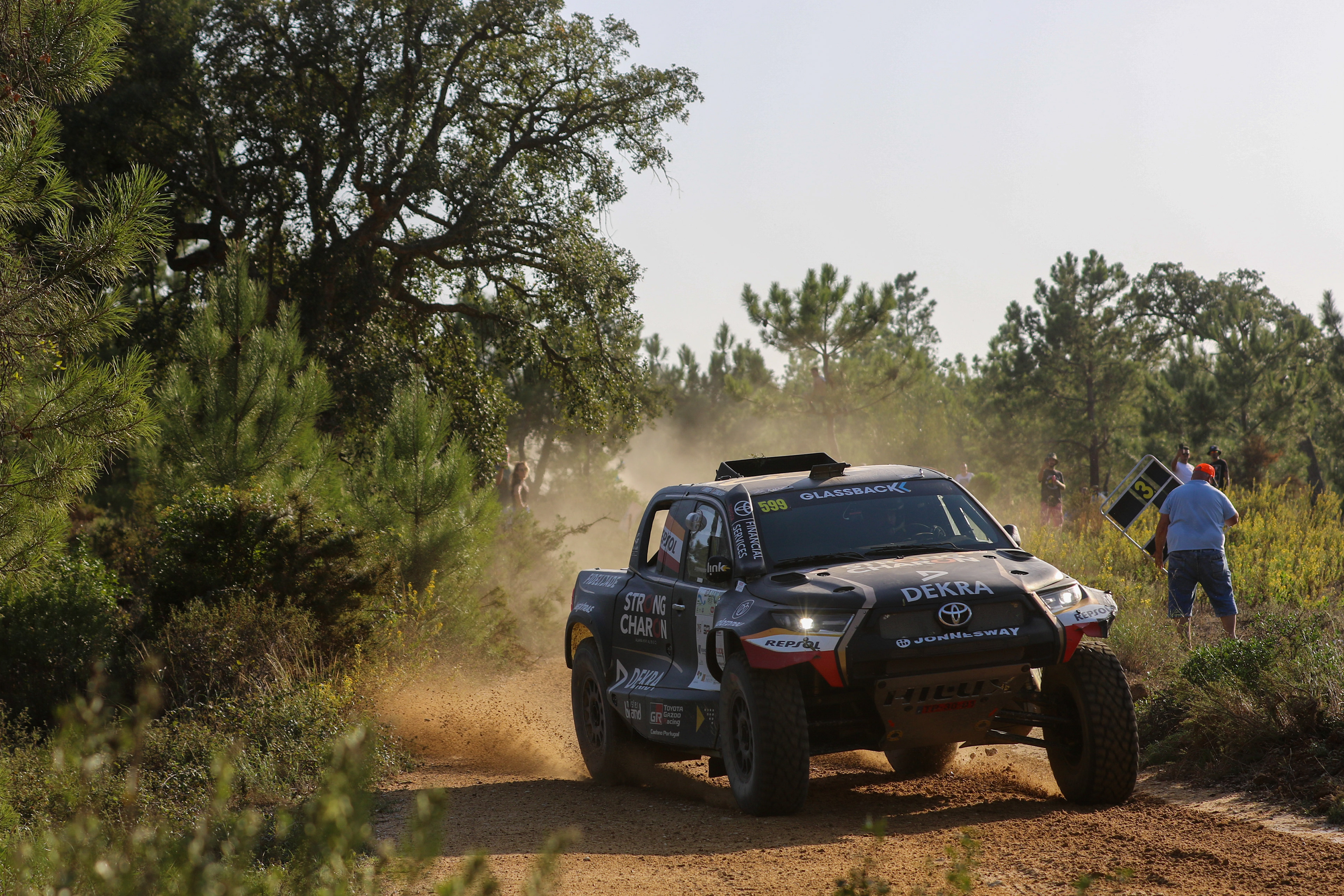 599 - João Ramos (PRT) / Jorge Carvalho (PRT) - Toyota Hillux - Baja TT do Oeste 2023, October 7 2023, Torres Vedras - Photo Edu Almeida / Zoommotorsport