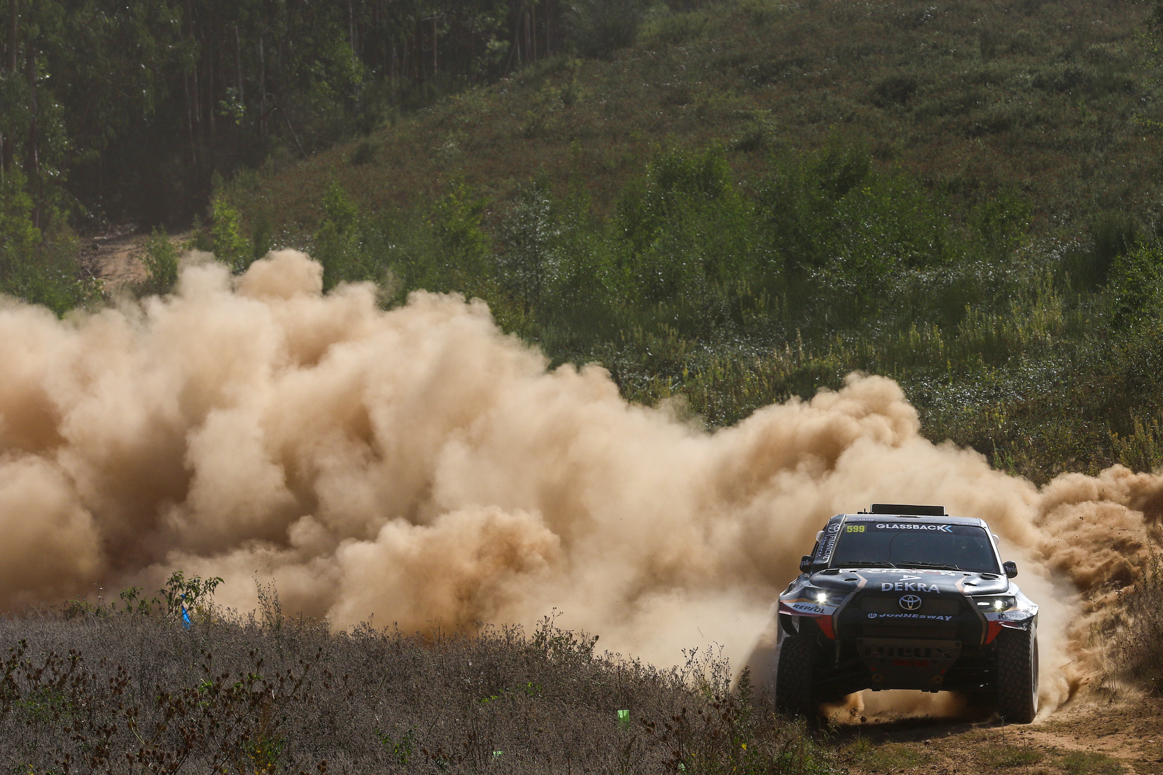 599 - João Ramos (PRT) / Jorge Carvalho (PRT) - Toyota Hillux - Baja TT do Oeste 2023, October 7 2023, Torres Vedras - Photo Edu Almeida / Zoommotorsport 
