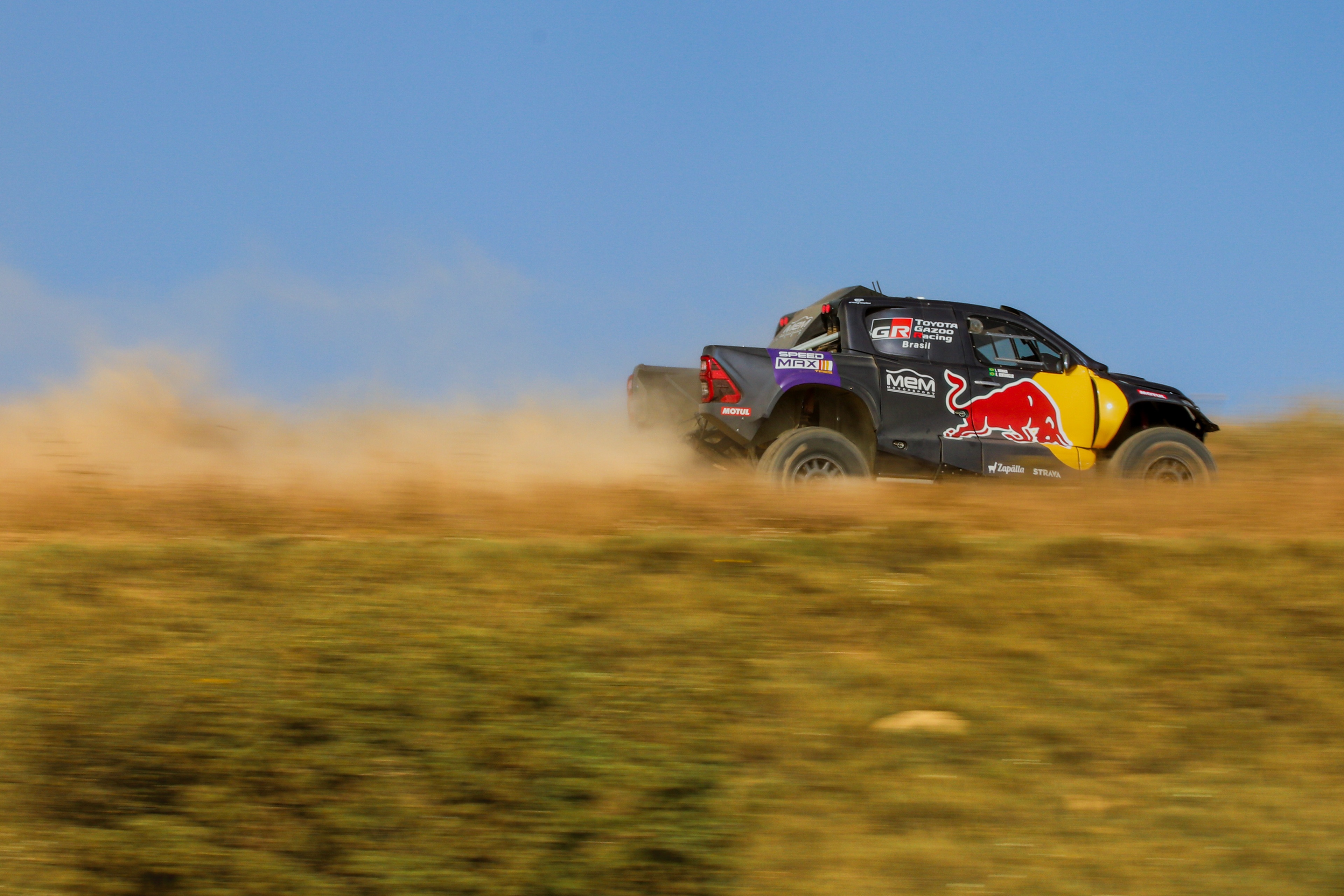 213 - Lucas Moraes (BRA) / Kaique Bentivoglio (BRA) - Overdrive Racing - Toyota Hilux Overdrive - Baja Aragon 2023, July 20 2023, Teruel Spain - Photo Edu Almeida / Photos Dakar