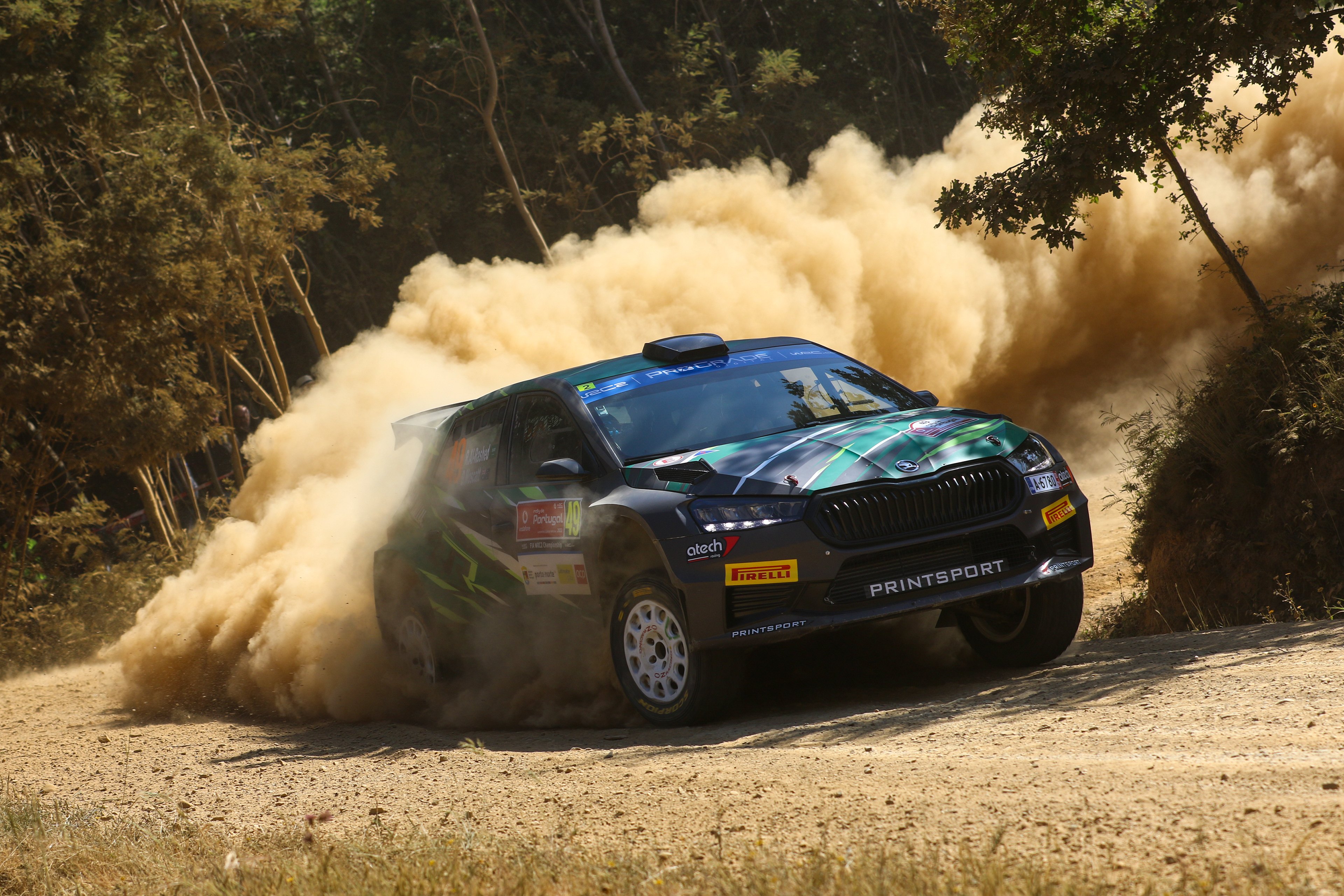 49 - Rakan Al-Rashed (SAU) / Dale Moscatt (AUS) - Skoda Fabia RS - WRC Portugal 2023, May 11 2023, Lousã Portugal - Photo Edu Almeida / Zoom Motorsport 