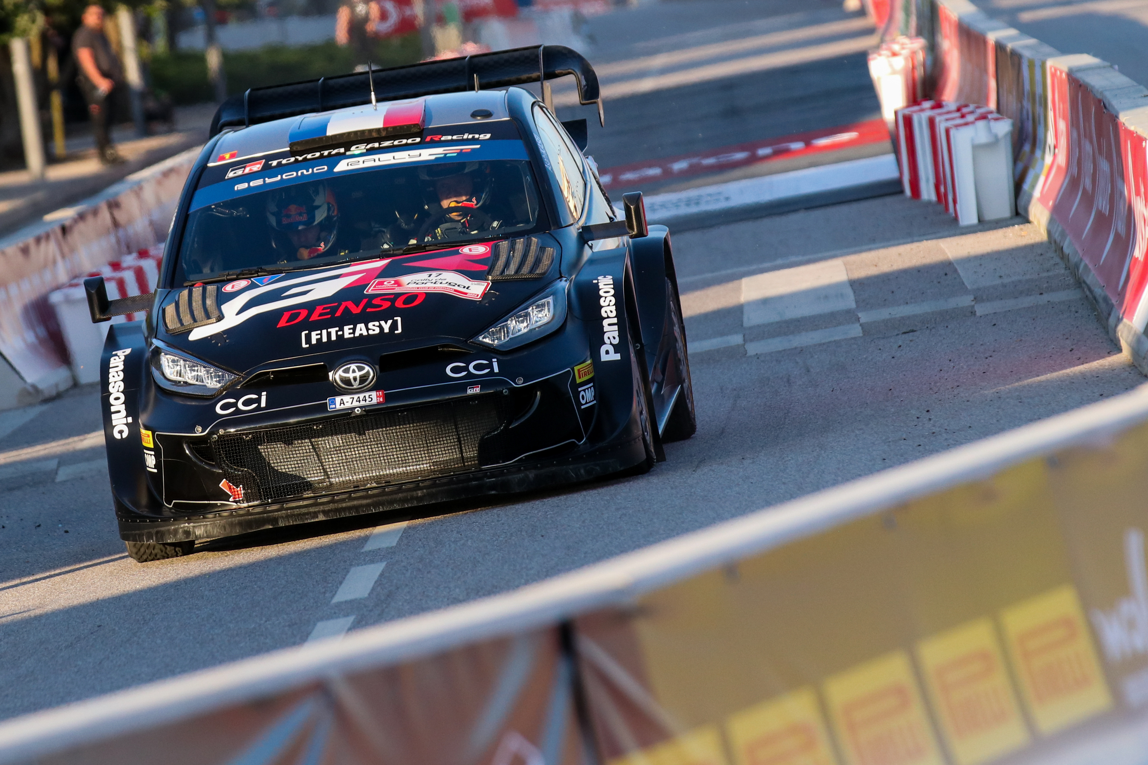 17 - Sebastien Orgier (FRA) / Vicent Landais (FRA) - Toyota Gazoo Racing WRT - Toyota GR Yaris Rally1 Hybrid - WRC Portugal 2024, May 12, Figueira da Foz Portugal - Photo Edu Almeida / Zoom Motorsport 