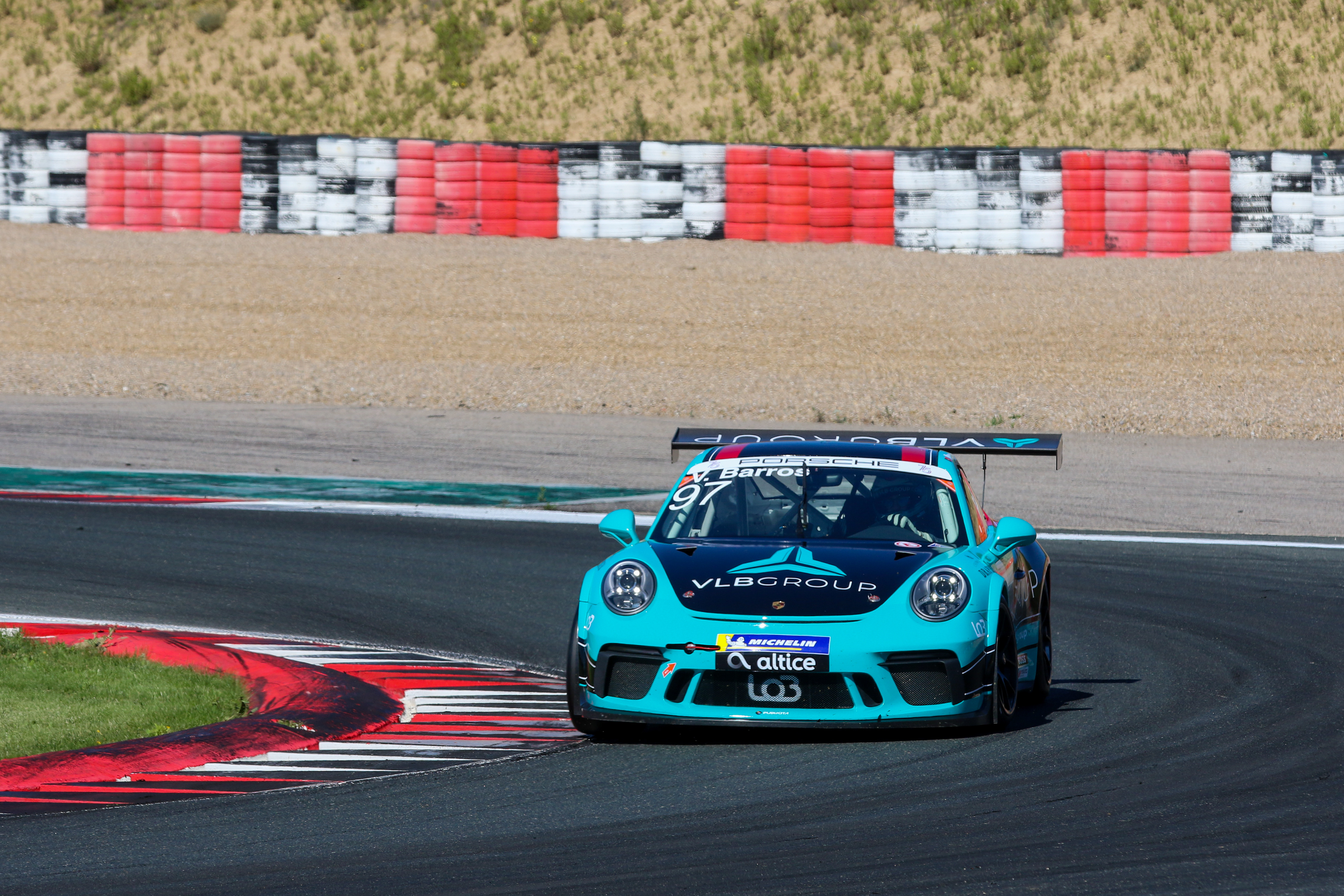 97 - Vasco Barros (PRT) - LOB Motorsport - Porsche 911 GT3 Cup - 991.2 - Porsche Sprint Challenge Iberica - NAPA Racing Weekend 2023, July 24/25 2023, Navarra Spain - Photo Edu Almeida / Zoom Motorsport