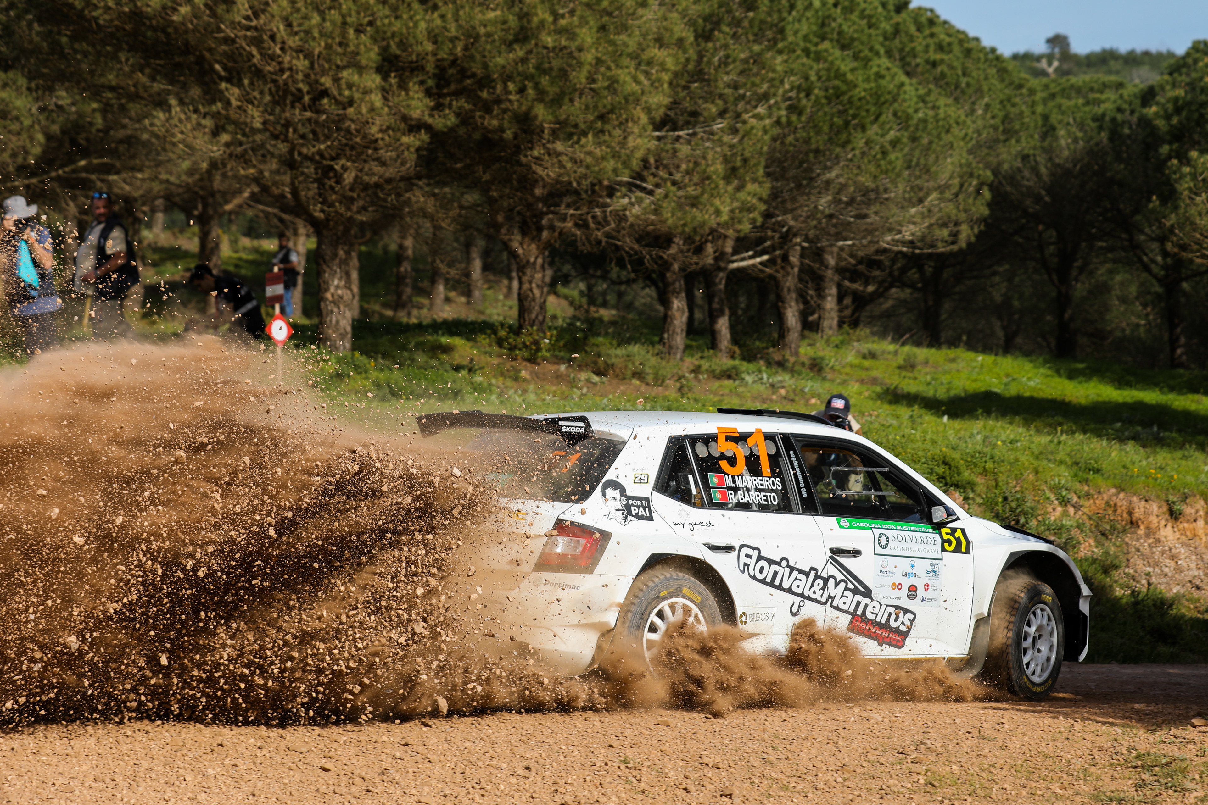 51 - Márcio Marreiro (PRT) / NN - Skodia Fabia R5 - Rallye Casinos do Algarve 2024, March 14, Algarve Portugal - Photo Edu Almeida / Zoom Motorsport