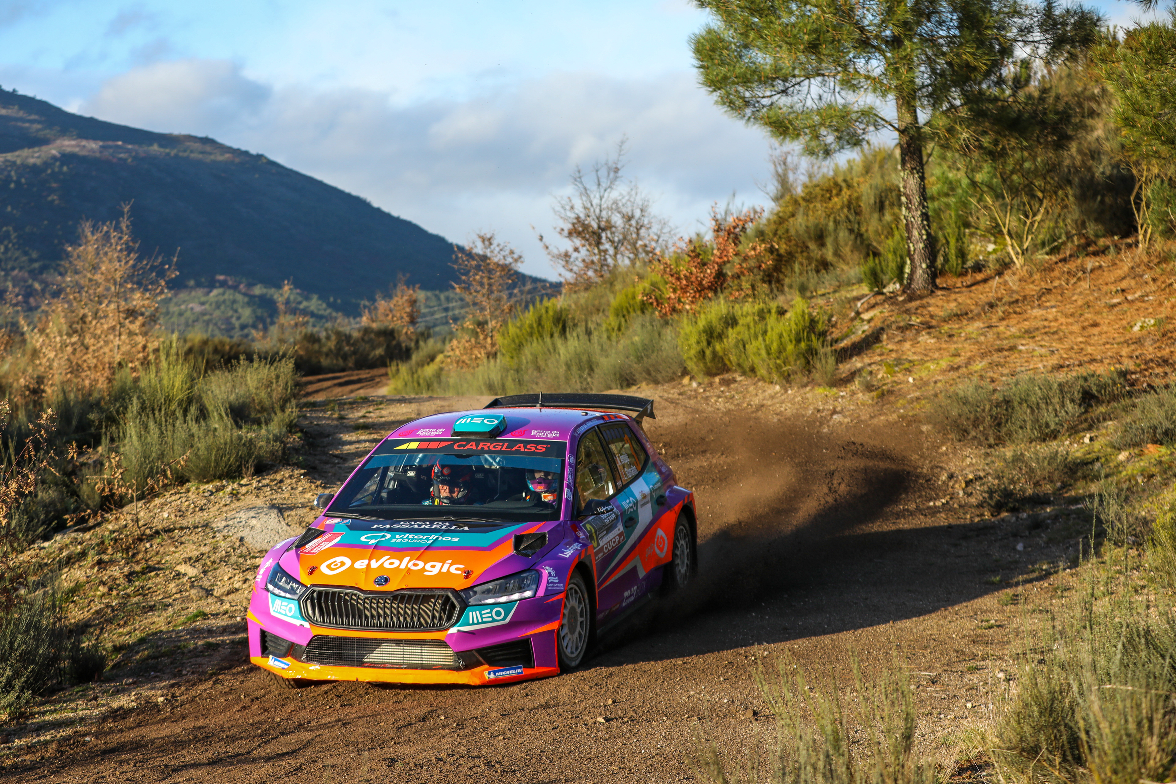 3 - Armindo Araújo (PRT) / Luís Ramalho (PRT) - The Racing Factory - Skoda Fabia RS Rally2 - Rally Serras de Fafe e Felgueiras 2024, February 23 2024, Fafe Portugal - Photo Edu Almeida / Zoom Motorsport