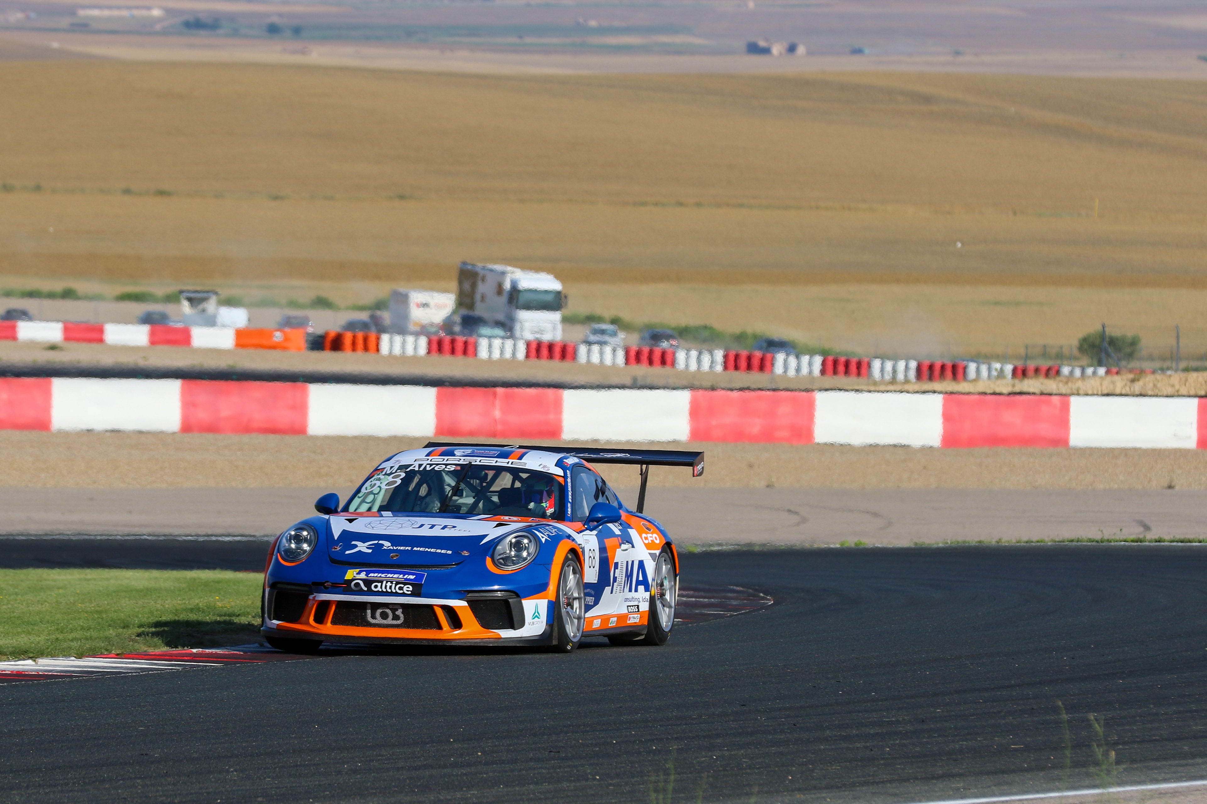 68 - Manuel Alves (PRT) - LOB Motorsport -  Porsche 911 GT3 Cup - 991.2 - Porsche Sprint Challenge Iberica - NAPA Racing Weekend 2023, July 24/25 2023, Navarra Spain - Photo Edu Almeida / Zoom Motorsport