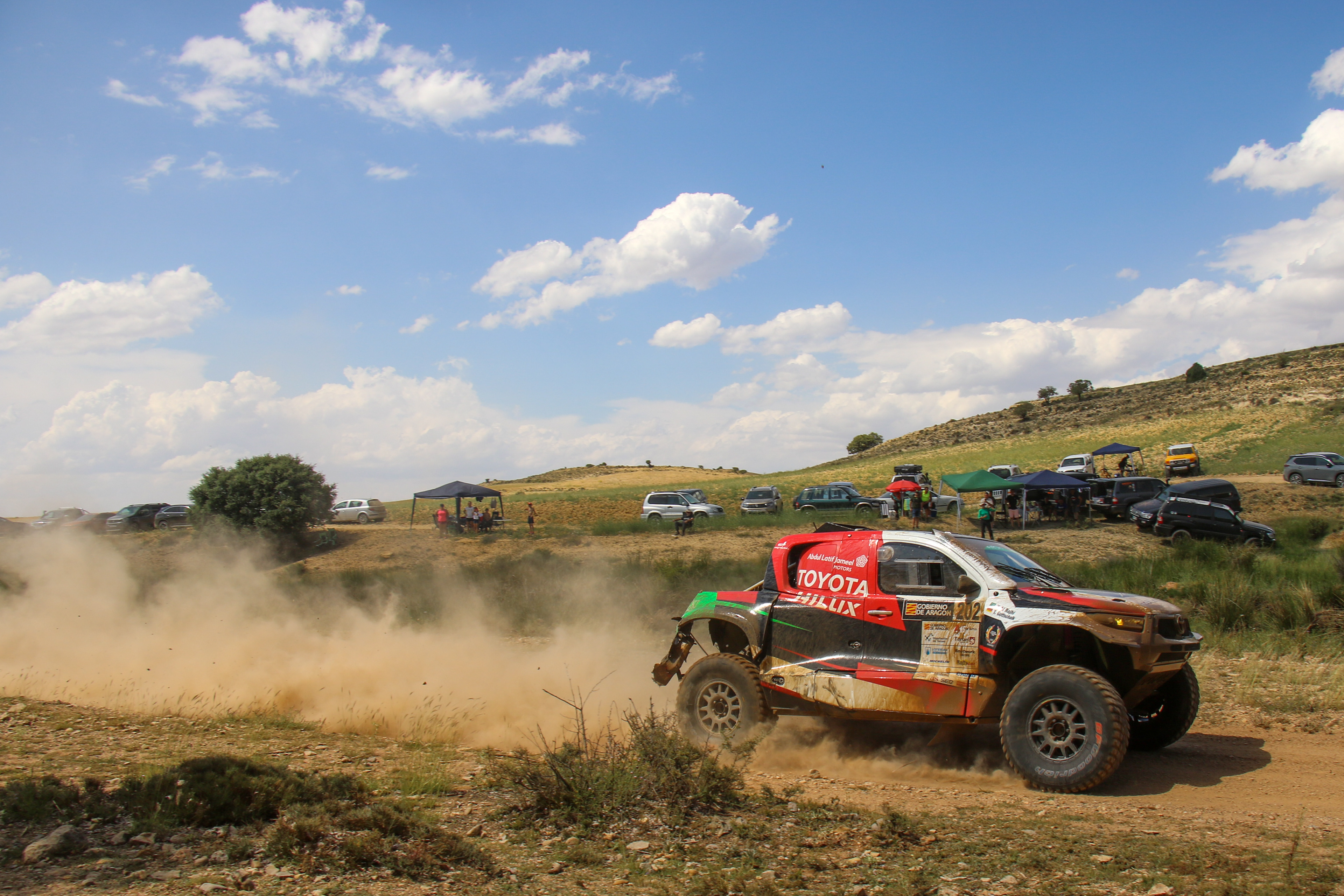 202 - Yazeed Al Rajhi (SAU) / Timo Gottschalk (DEU) - Overdrive Racing - Toyota Hilux Overdrive - Baja Aragon 2023, July 20 2023, Teruel Spain - Photo Edu Almeida / Photos Dakar 