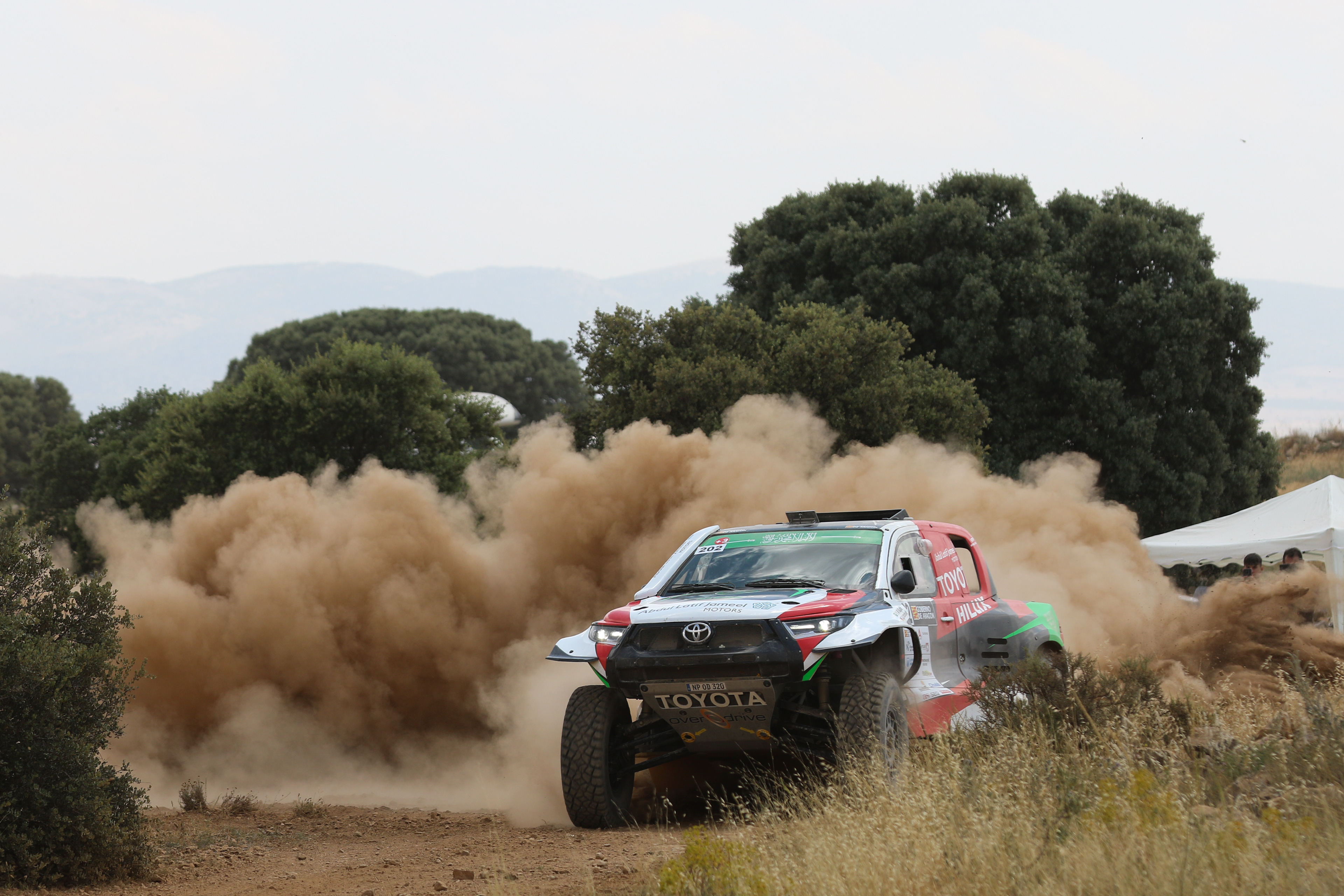 202 - Yazeed Al Rajhi (SAU) / Timo Gottschalk (DEU) - Overdrive Racing - Toyota Hilux Overdrive - Baja Aragon 2023, July 20 2023, Teruel Spain - Photo Edu Almeida / Photos Dakar 