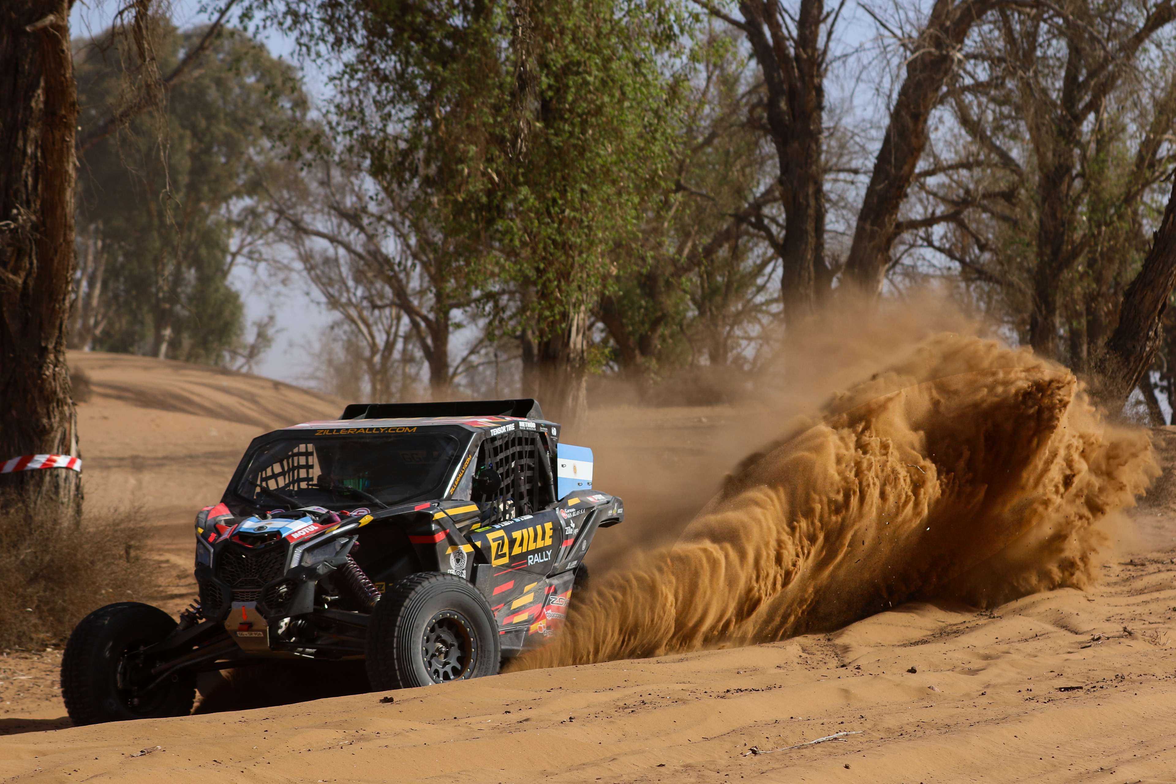 306 - David Zille (ARG) / Sebastian Cesana (ARG) - South Racing Can-Am - Can-Am Maverick X3 - Rallye du Maroc 2023, October 11 2023, Agadir Morocoo - Photo Edu Almeida / Photos Dakar