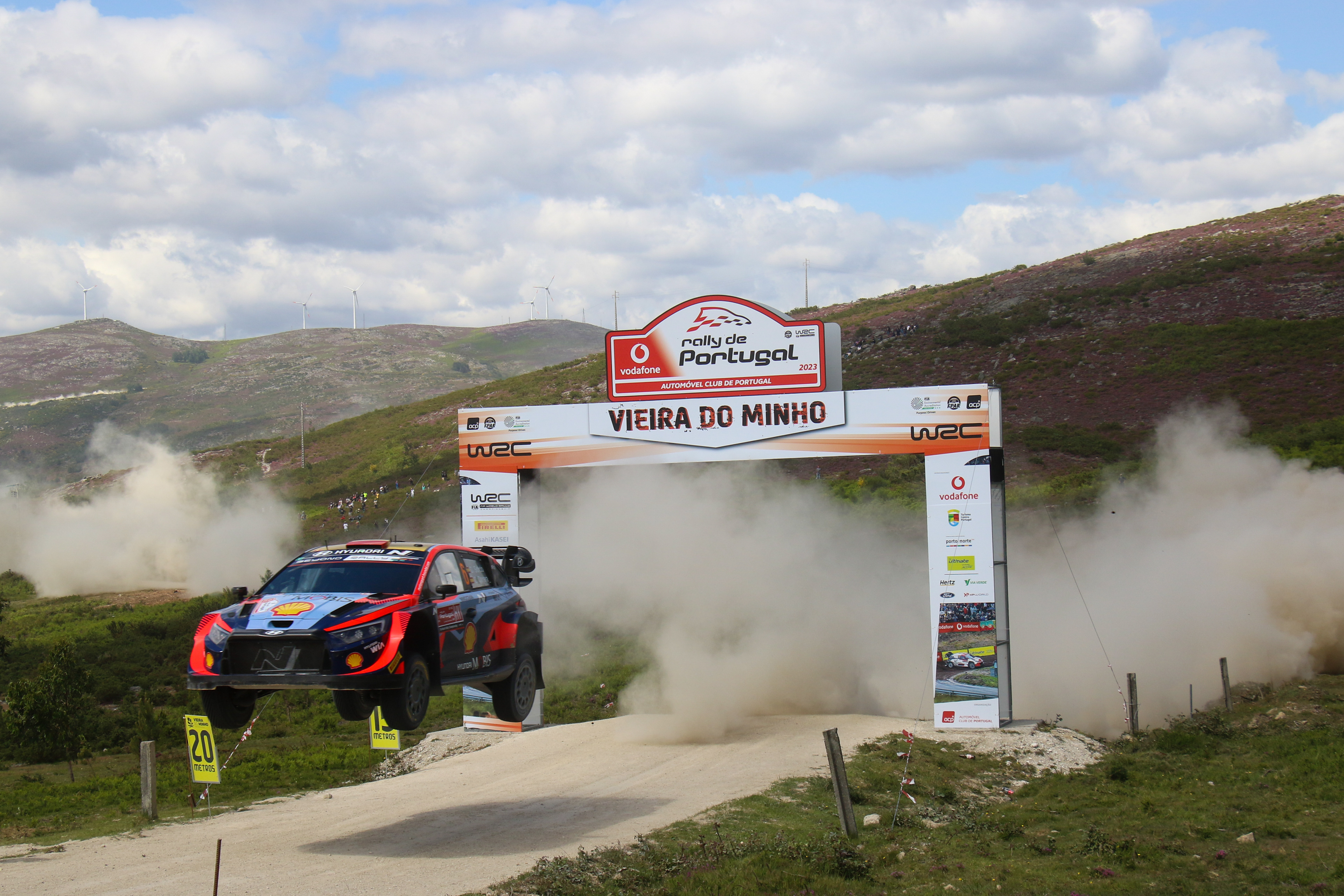 6 - Daniel Sordo (ESP) / Candido Carrera (ESP) - Hyundai Shell Mobis World Rally Team - Hyundai i20N Rally Hybrid - WRC Portugal 2023, May 13 2023, Vieira do Minho Portugal - Photo Edu Almeida / Zoom Motorsport 
