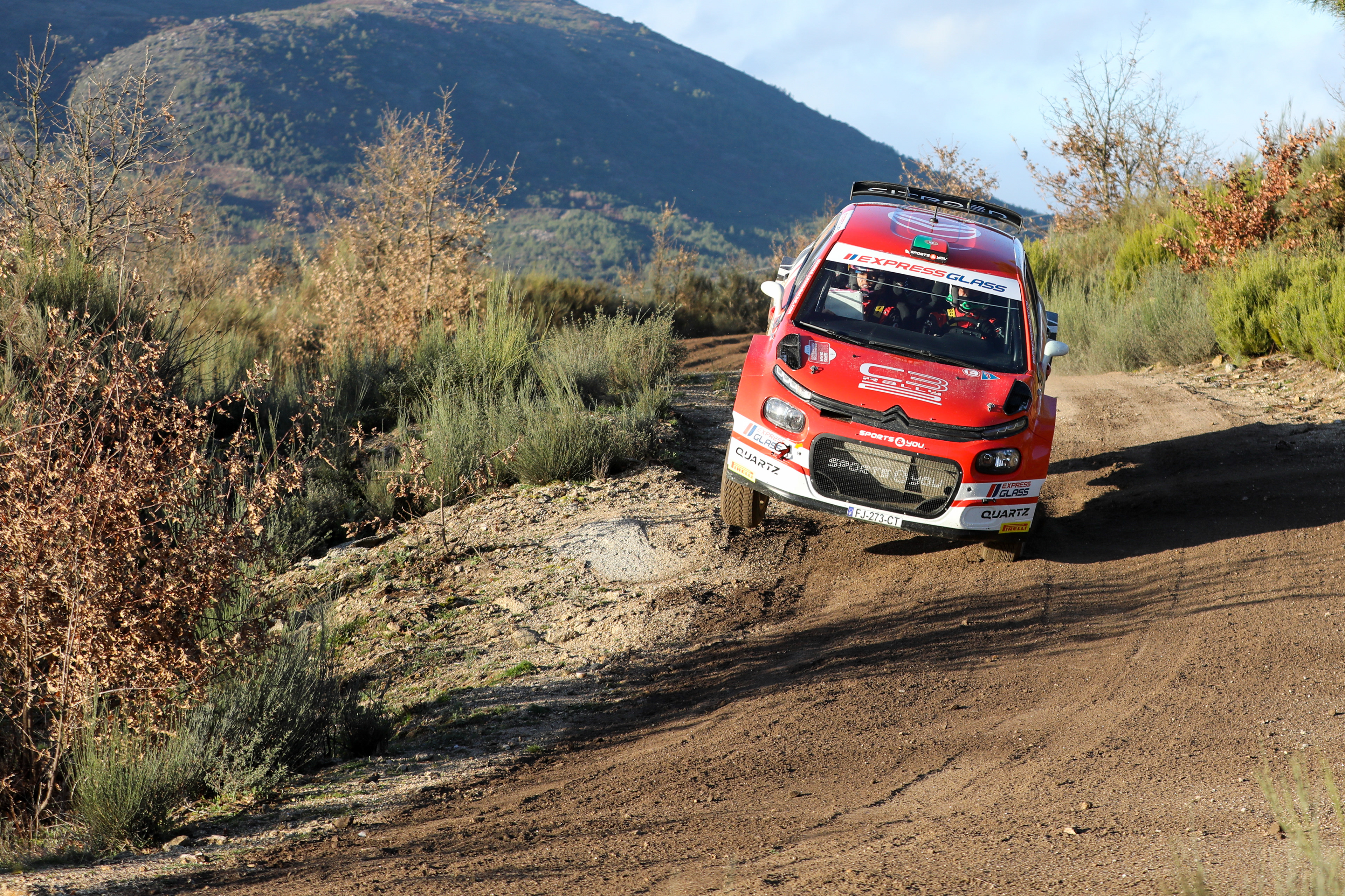 6 - José Pedro Fontes (PRT) / Inês Ponte (PRT) - Sports & You - Citroen C3 - Rally Serras de Fafe e Felgueiras 2024, February 23 2024, Fafe Portugal - Photo Edu Almeida / Zoom Motorsport