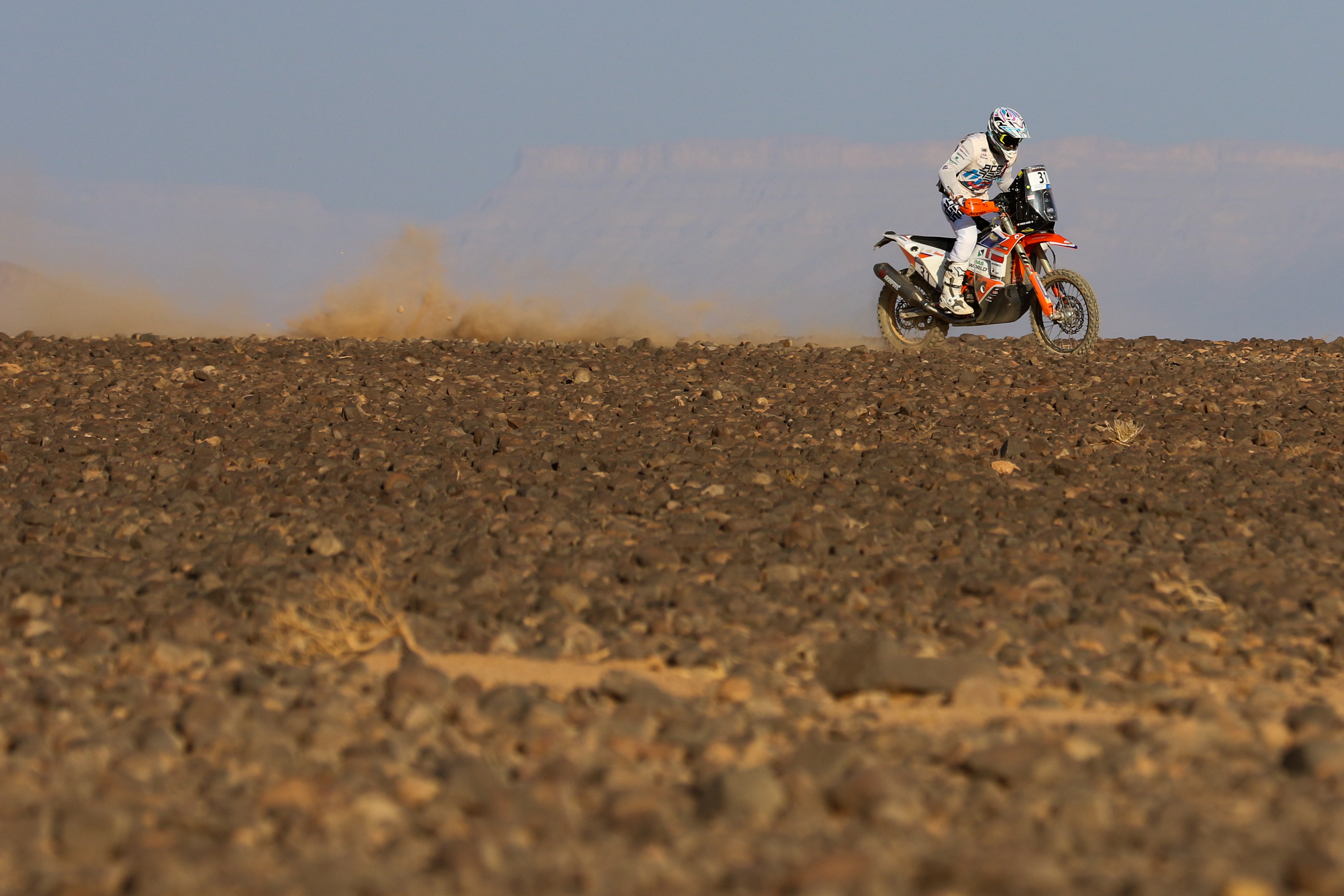 31 - Paolo Lucci (ITA) - Basta World KTM Racing Team - KTM 450 Rally Factory Replica - Rallye du Maroc 2023, October 15 2023, Zagora Morocoo - Photo Edu Almeida / Photos Dakar
