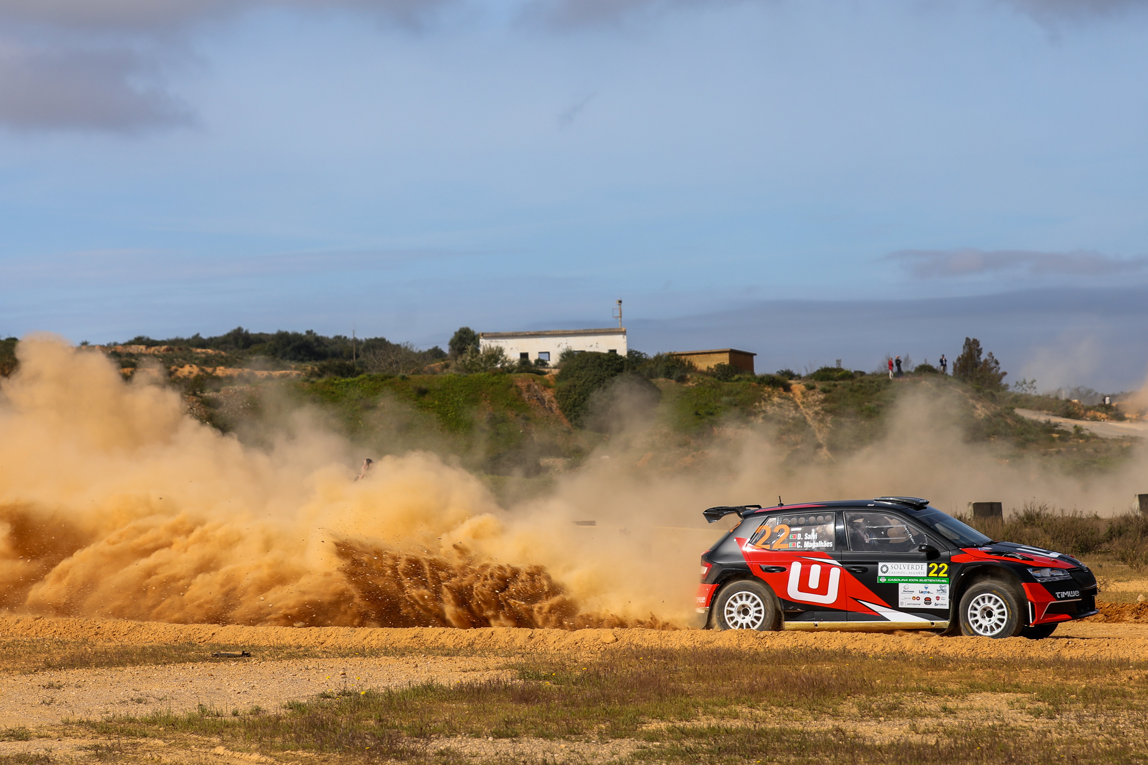 22 - Diogo Salvi (PRT) / Carlos Magalhães (PRT) - Skoda Fabia R5 Evo - Rallye Casinos do Algarve 2024, March 14, Algarve Portugal - Photo Edu Almeida / Zoom Motorsport