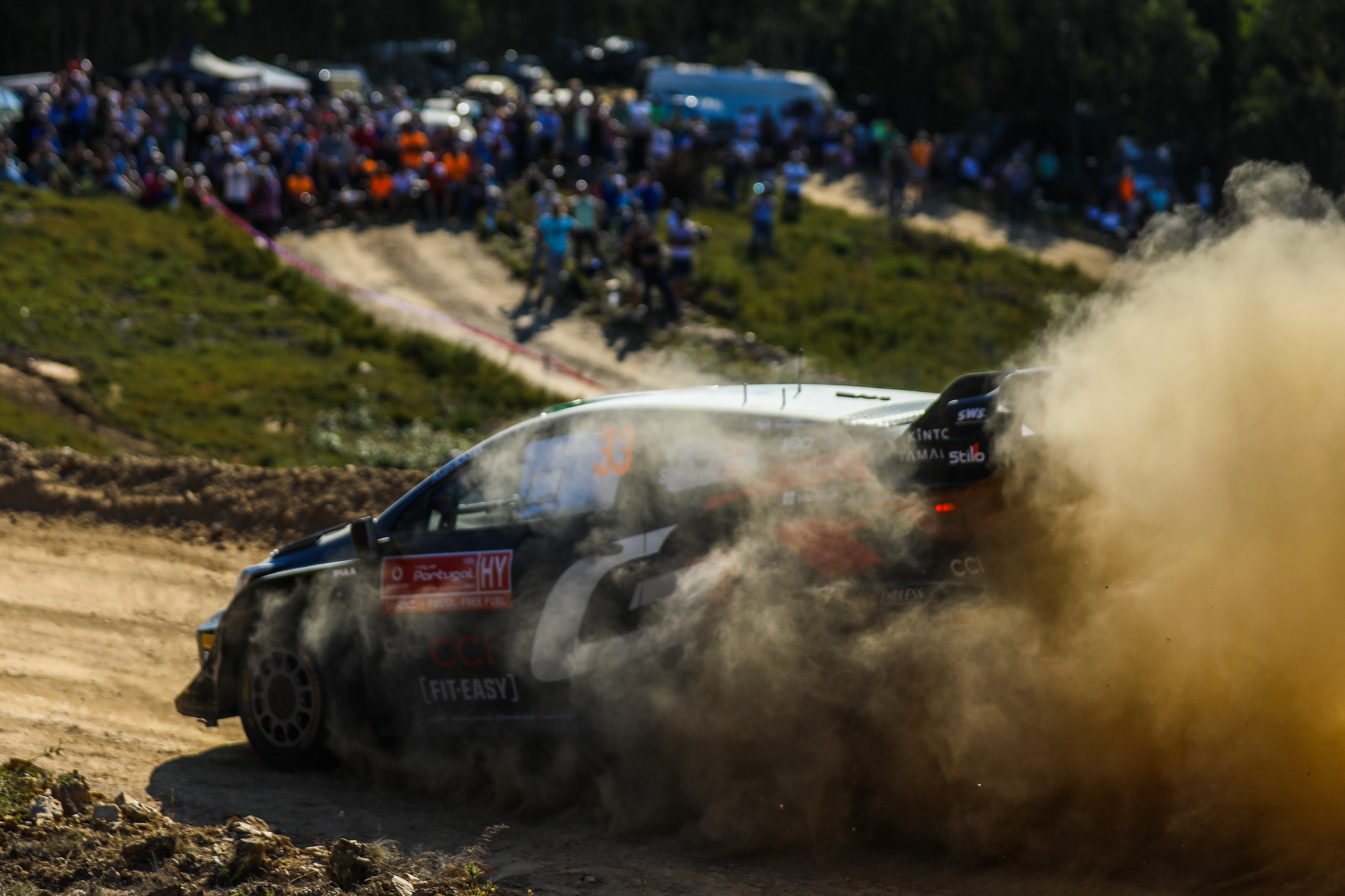 33 - Elfyn Evans (GBR) / Scott Martin (GBR) - Toyota Gazoo Racing WRT - Toyota GR Yaris Rally1 Hybrid - WRC Portugal 2024, May 12, Mortagua Portugal - Photo Edu Almeida / Zoom Motorsport 