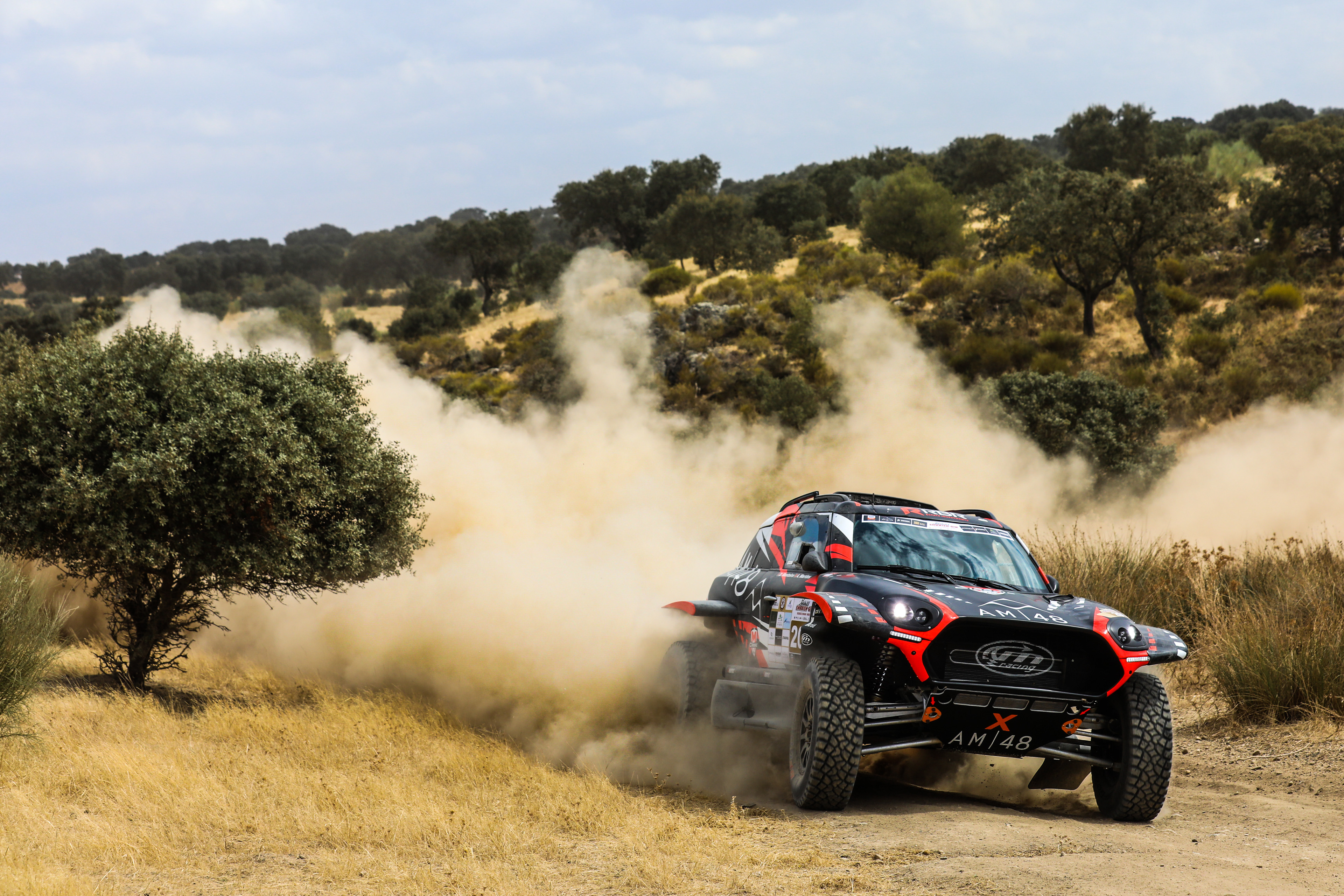206 - Alejandro Martins (PRT) / David Monteiro (PRT) - MRacing - Mini John Cooper Works Rally Plus - Baja TT Sharish 2024, September 19, Reguengos de Monsaraz, Portugal - Photo Edu Almeida / AIFA 