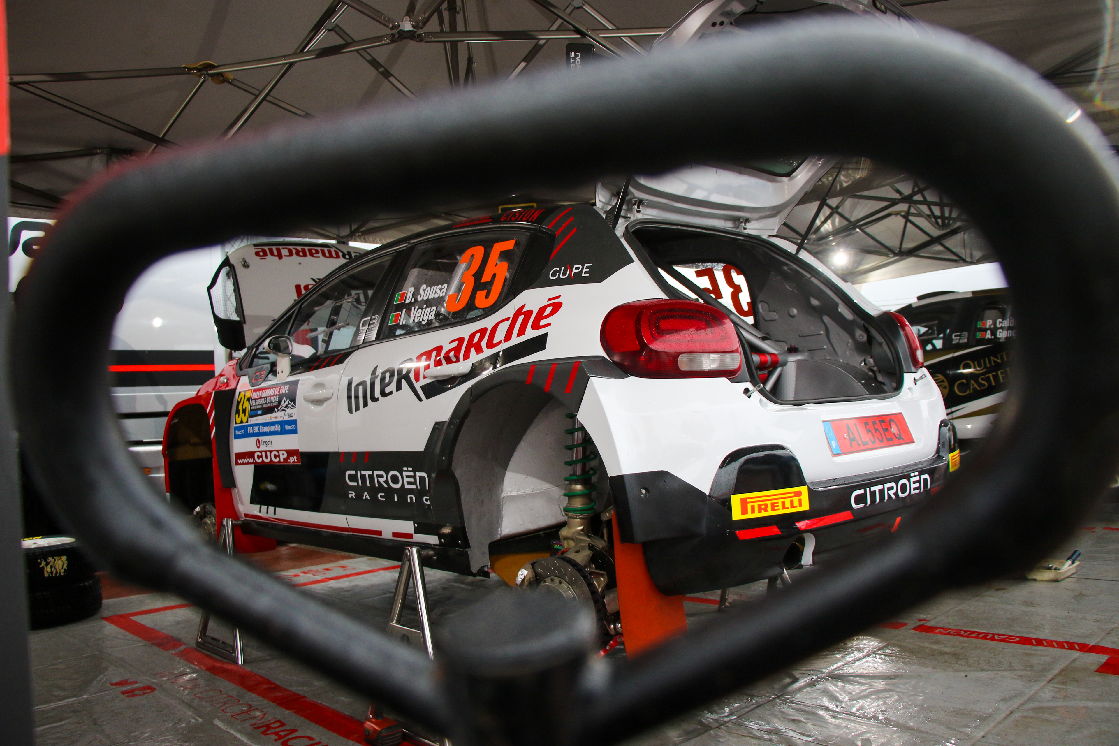 35 - Bernardo Sousa (PRT) / Vitor Calado (PRT) - Citroen C3 - ERC Portugal 2023, March 10 2023, Fafe Portugal - Photo Edu Almeida / Zoommotorsport 