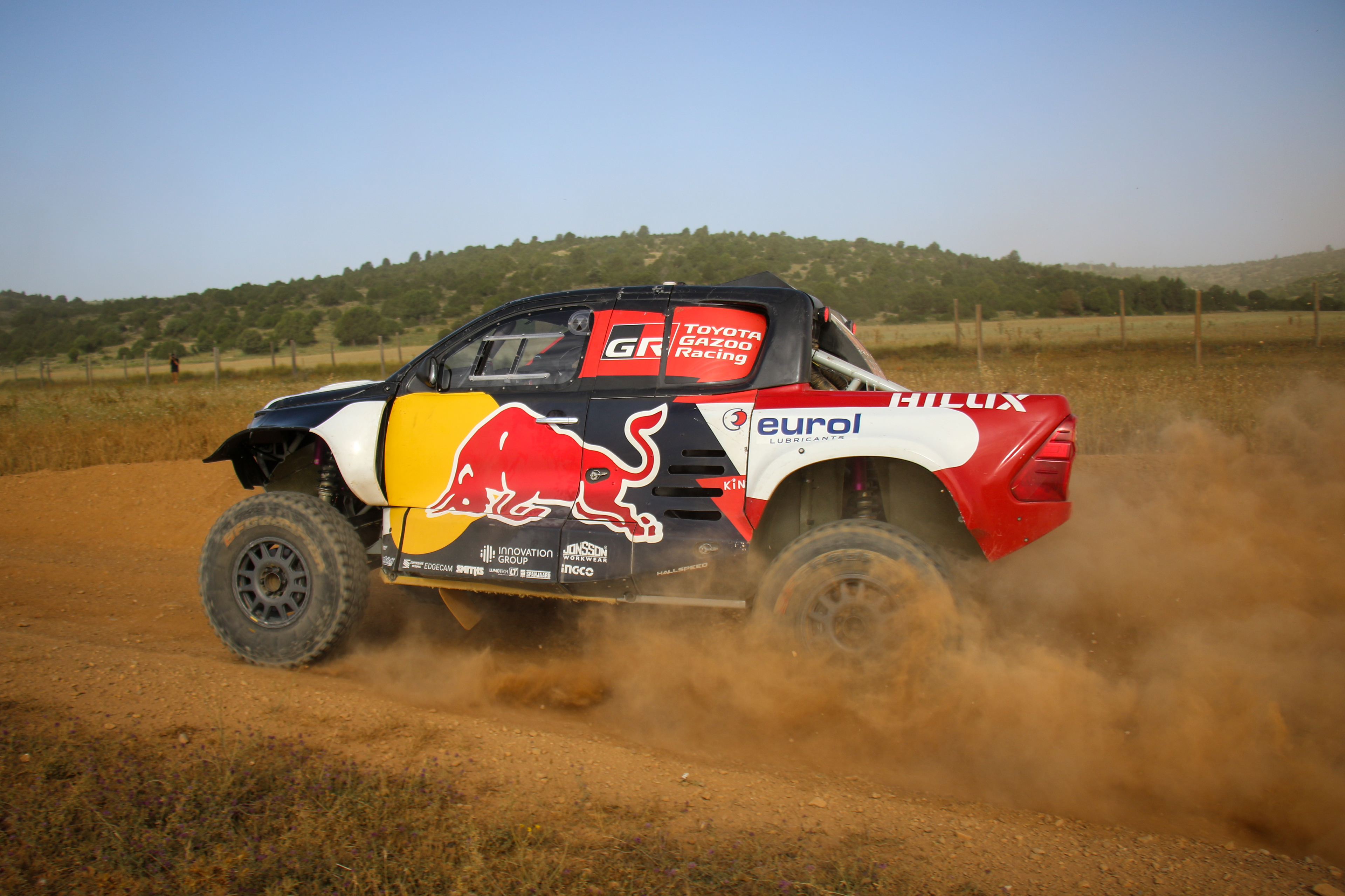 200 - Nasser Al-Attiyah (QAT) / Mathieu Baumel (FRA) - Toyota Gazoo Racing - Toyota GR DKR HILUX - Baja Aragon 2023, July 20 2023, Teruel Spain - Photo Edu Almeida / Photos Dakar