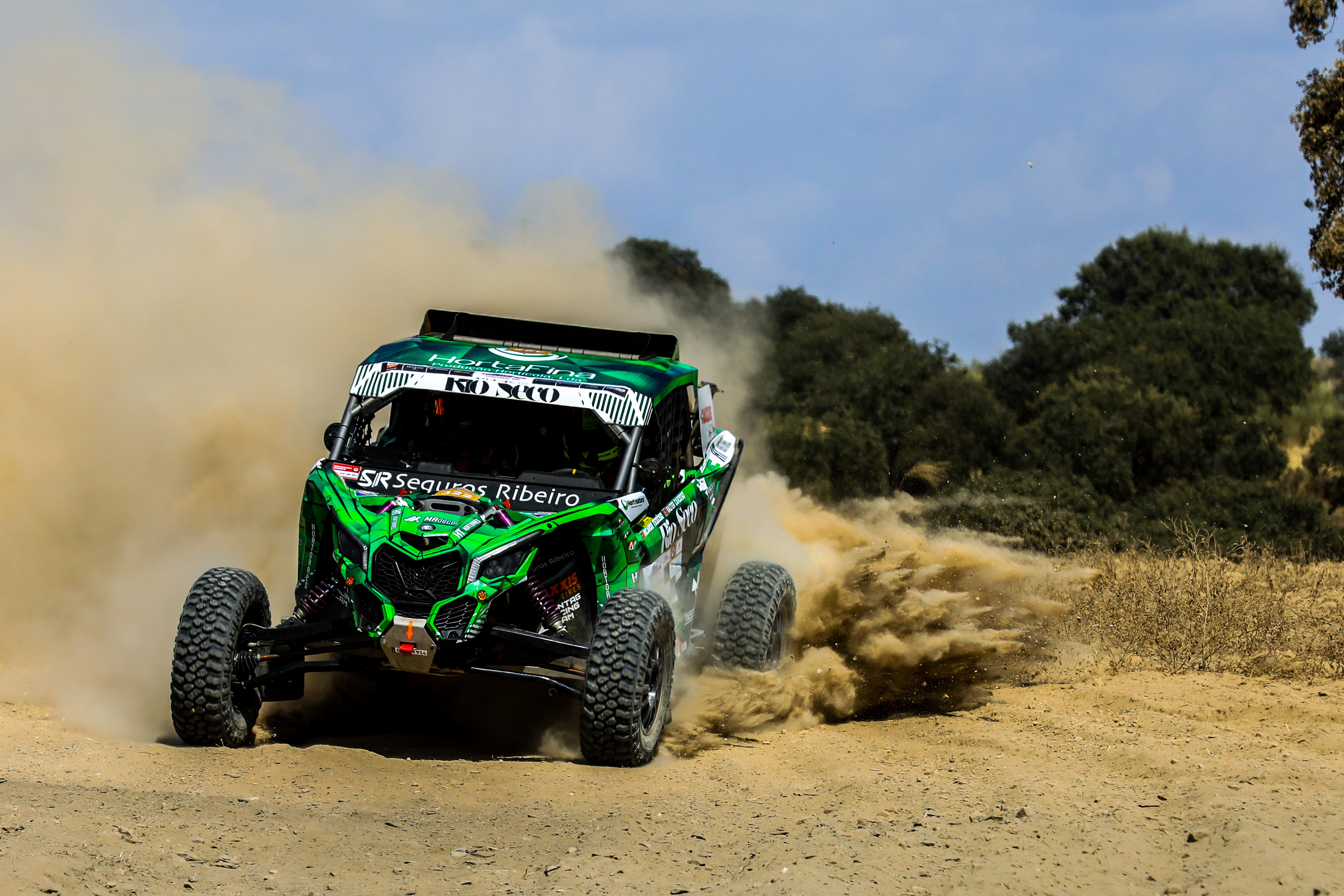 322 - Ricardo Teodósio (PRT) / Valter CARDOSO (PRT) - Rio Seco - BRP-CAN AM MAVERICK X3 - Baja TT Sharish 2024, September 19, Reguengos de Monsaraz, Portugal - Photo Edu Almeida / AIFA 